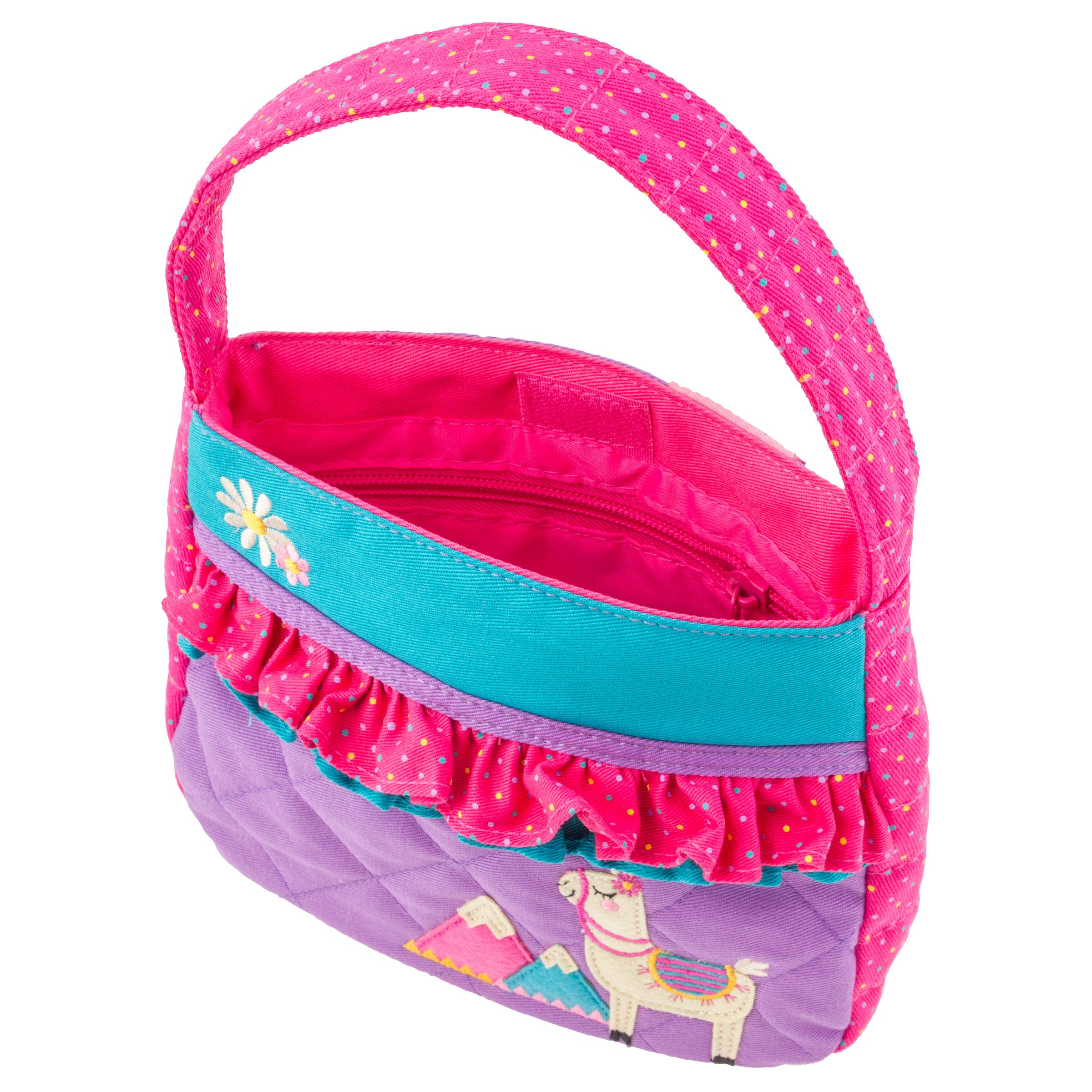 Stephen Joseph Little Girls Quilted Purse - Cute Toddler Handbag for Kids Age 3-8 | Perfect for Dress-Up, Birthday Gifts & Pretend Play