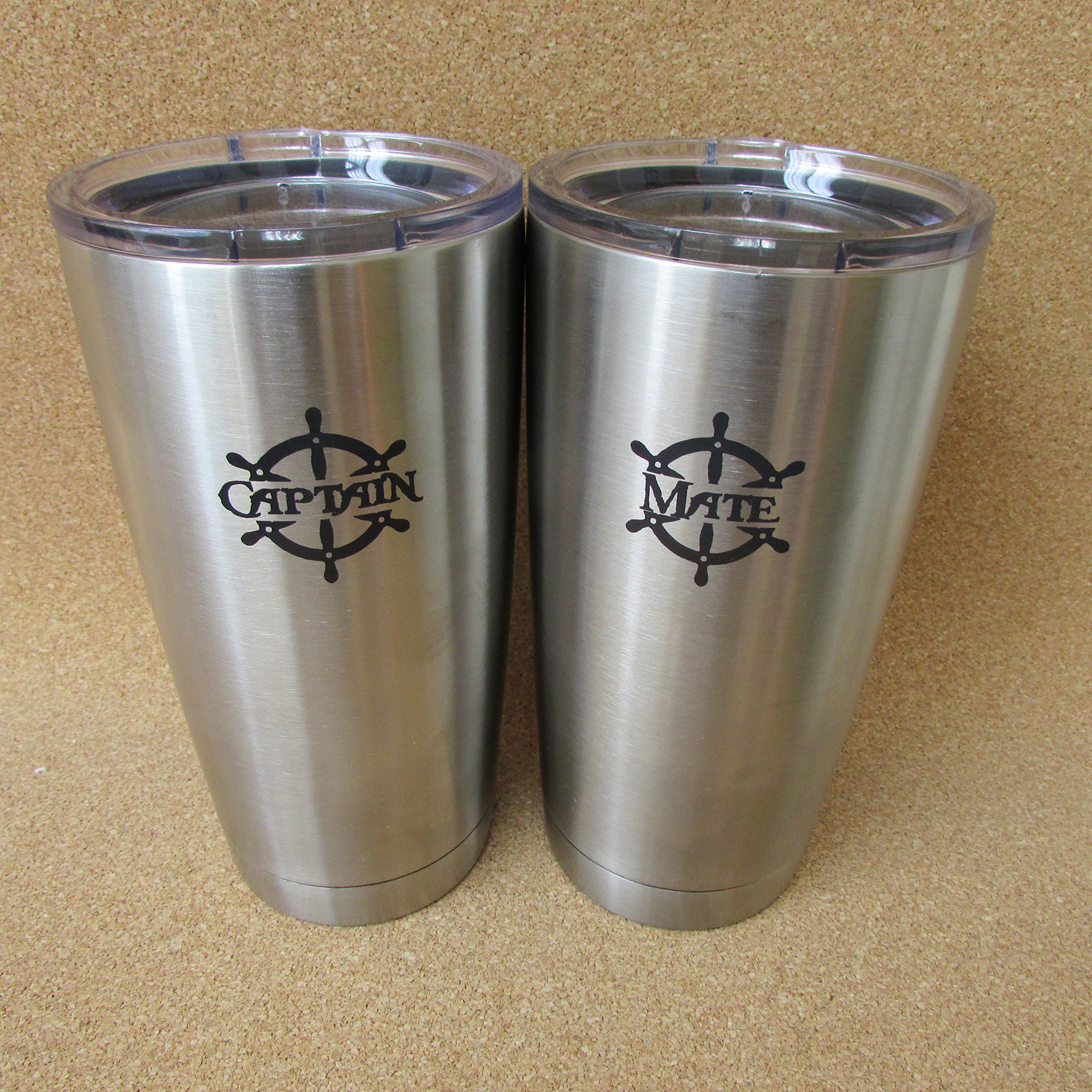 APF MarineTwo Beverage Cup Holder with Storage Box - Holds 2 x 20oz Thermal Tumblers - Perfect for Boats, Cars, and Outdoor Activities