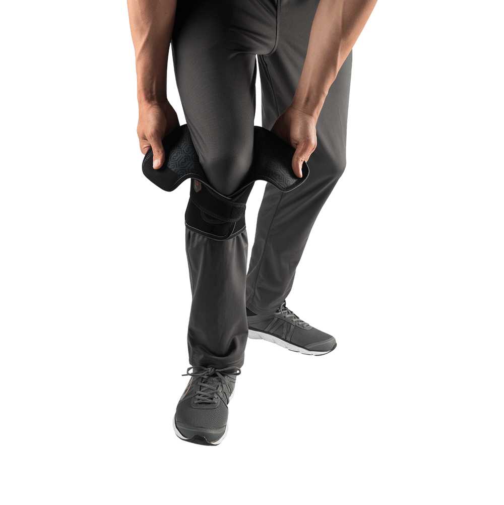 VOW™ Adjustable Knee Support Wrap with Stays - Breathable & Stabilizing Knee Brace for Running, Workout & Joint Pain Relief