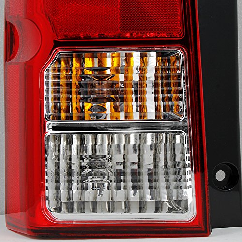AKKON Red Clear Tail Lights & Brake Lights Replacement for Nissan Pathfinder SUV - Left Driver & Right Passenger Side - Perfect for Night Driving & Enhanced Safety