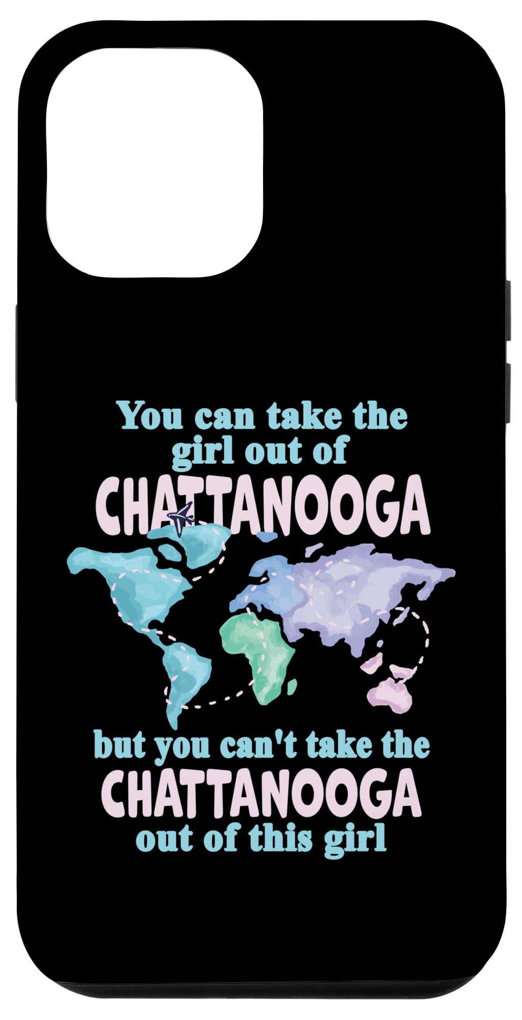 iPhone 12 Pro Max Case for Women - Stylish Tennessee Chattanooga Themed Phone Cover - Perfect for Travel, Work & Everyday Protection