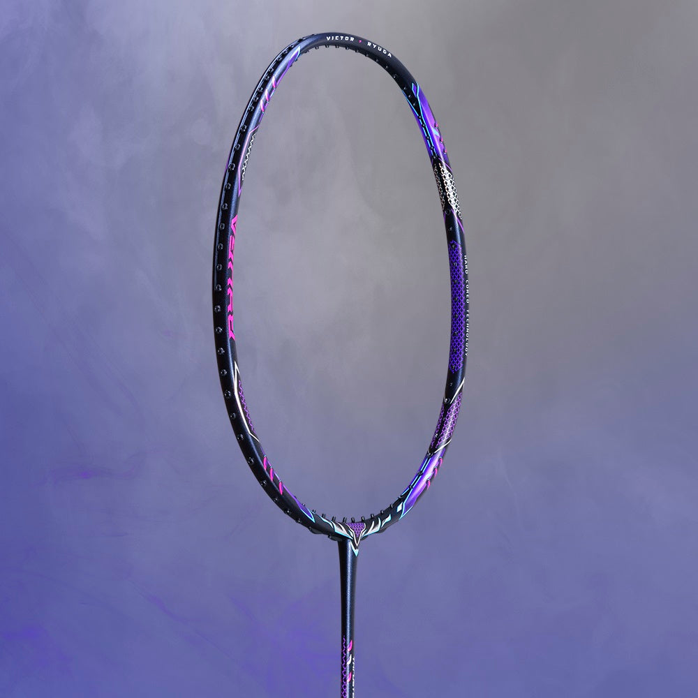 Victor Thruster Ryuga II Pro Badminton Racket (TK RYUGAIIPro B) - Dark Purple | Pre-Order Now | Professional Tournament-Grade Shuttlecock Smash Power for Competitive Players & Advanced Training