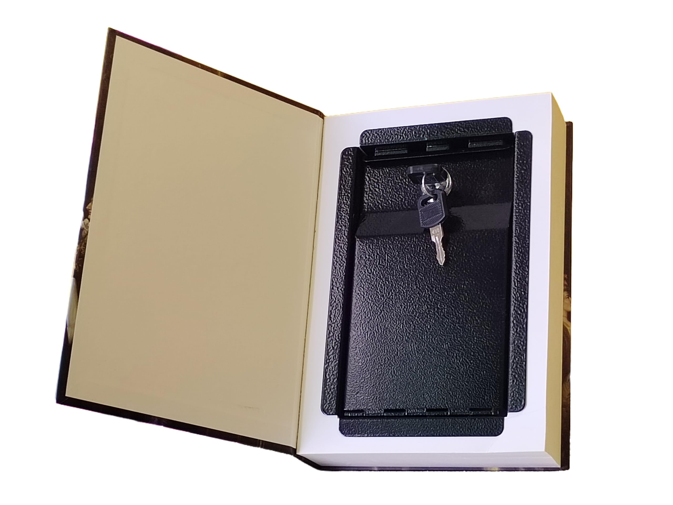 Real Pages Book Safe with Key Lock - Hidden Storage Box for Cash, Jewelry & Passports | Anti-Theft Secret Compartment Disguised as Classic Book | Home, Office & Travel Security (Pride and Prejudice Design)