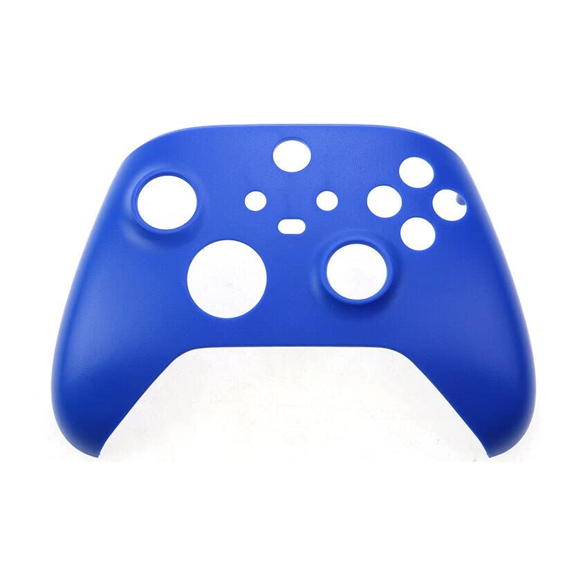 Xbox Series X/S Controller Front Case Cover - Blue Replacement Housing Shell for Gaming & Repair | Perfect for DIY Fixes & Custom Mods