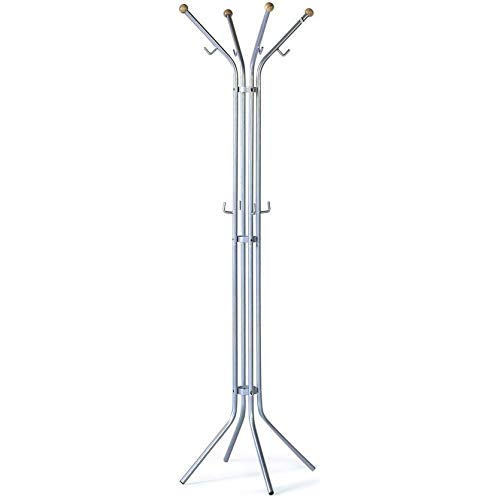 POV Spinder Design Bug Coat Rack - 7 Hooks Metal Wall Mounted Entryway Organizer (15 x 9 x 4.5 cm) in Black & White - Perfect for Hallway, Bedroom, or Office Closet Storage