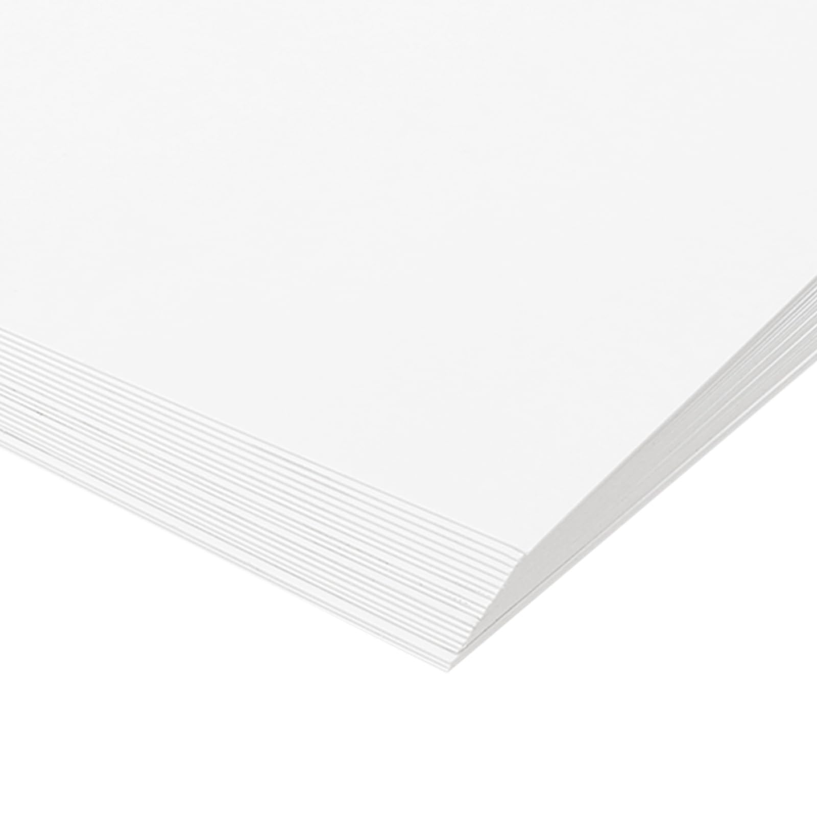 PATIKIL 7x5x0.01 Inch Chipboard Sheets - 40Pcs 12PT Thick White Bookbinding Boards for DIY Book Covers, Journals & Scrapbooking - Sturdy Binder Board Supplies for Crafts & Handmade Projects