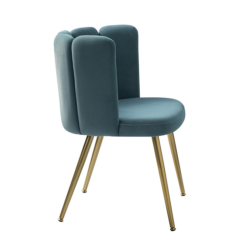 Elodia Side Chair - Modern Accent Chair for Dining Room, Living Room & Office - Sturdy Wooden Frame with Upholstered Seat - Perfect for Home Decor & Small Spaces