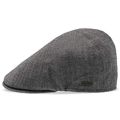 Walrus Checkmate Dark Gray Duckbill Cap for Outdoor & Casual Wear