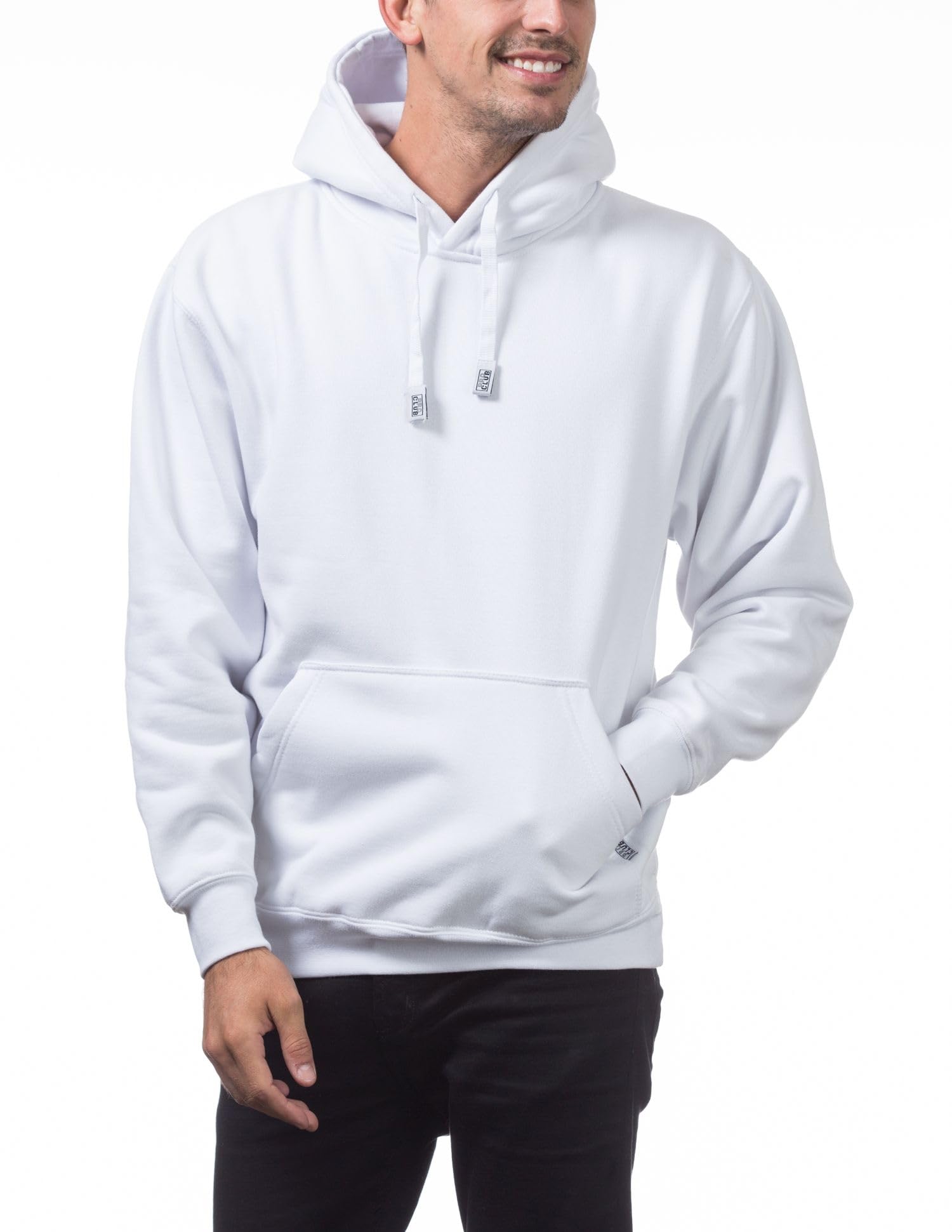 Pro Club Men's Heavyweight Pullover Hoodie - Premium Cotton Fleece Sweatshirt for Gym, Casual Wear & Street Style | Warm Winter Hooded Sweater for Workout & Outdoor Activities