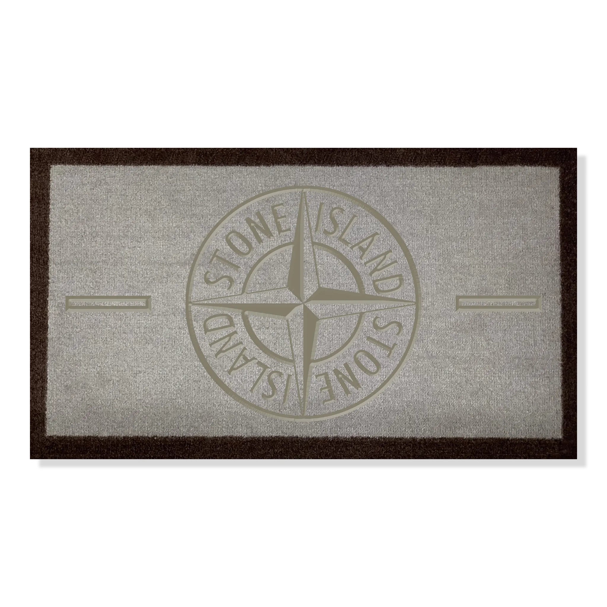 Stone Island Doormat Light Brown 70x40cm - Non-Slip Entryway Rug for Home & Office - Perfect for Front Door, Patio, and Mudroom Decor