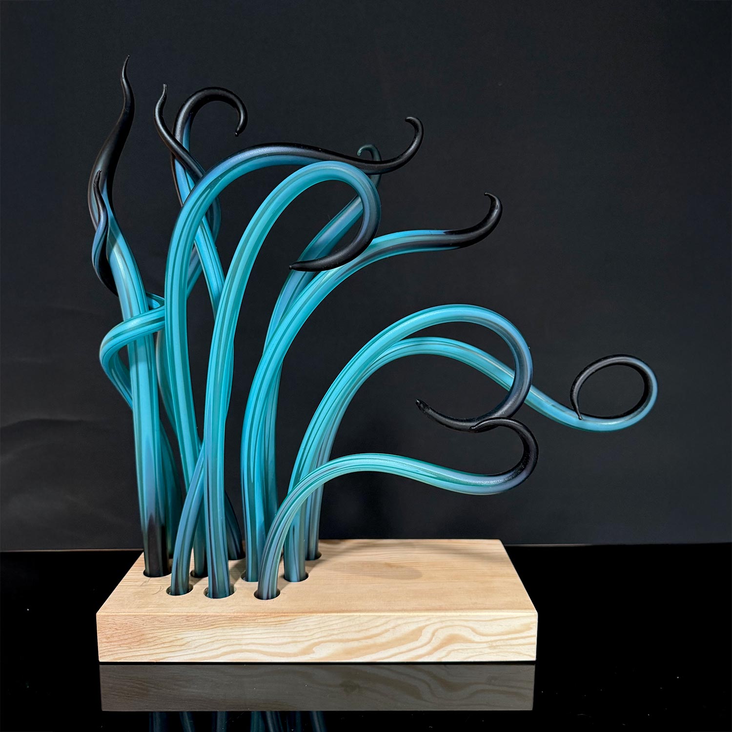 Natural Turquoise Seaweed for Aquariums & Home Decor - Perfect for Fish Tanks, Terrariums, and Coastal-Themed Decorations