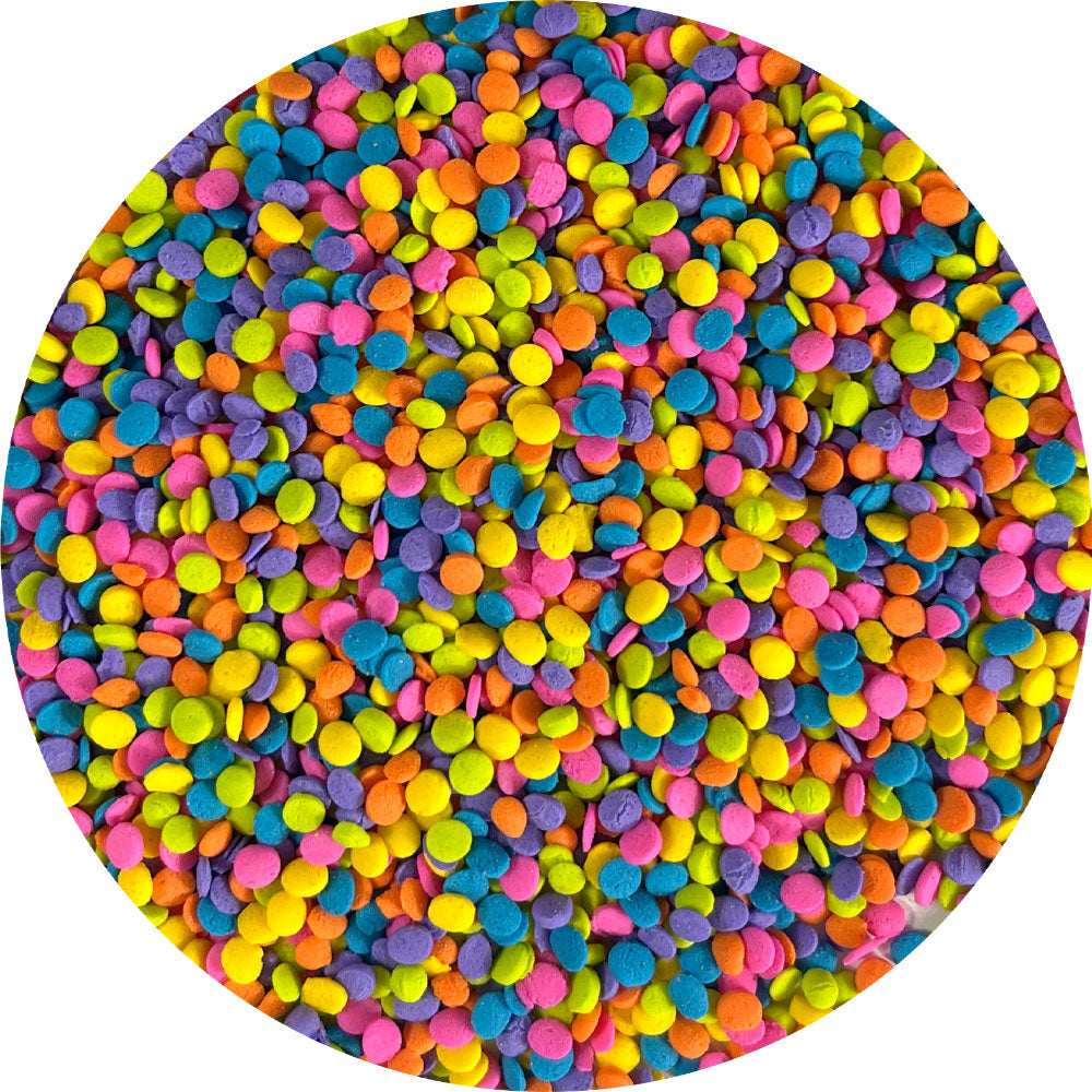 DecoPac Confetti Neon Quins - 19.5oz Tub of Vibrant Party Decorations | Perfect for Birthday, Wedding, Baby Shower & Celebration Events