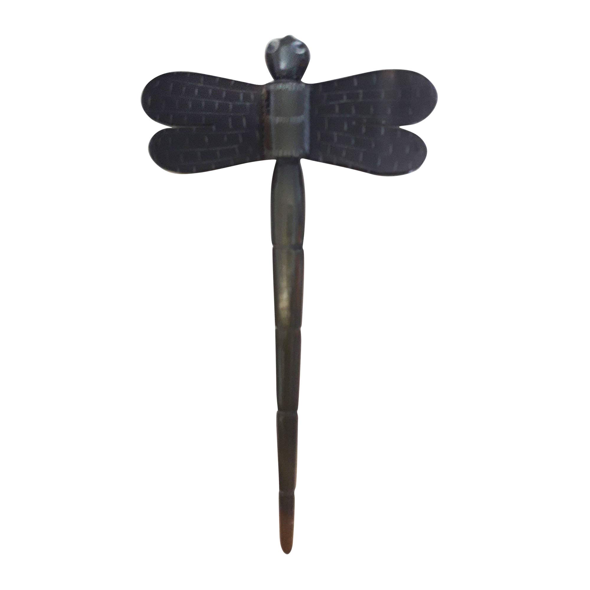 Marycrafts Handmade Buffalo Horn Dragonfly Hair Stick & Hair Pin - Elegant Hair Accessories for Women, Perfect for Weddings, Parties & Everyday Styling