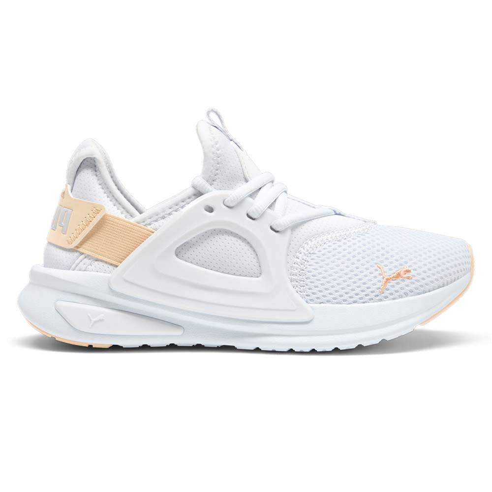 PUMA Women's Softride Enzo Evo Running Shoes - Light Grey - Size 7 Medium (37806820) | Cushioned Sneakers for Jogging, Gym Workouts & Everyday Comfort