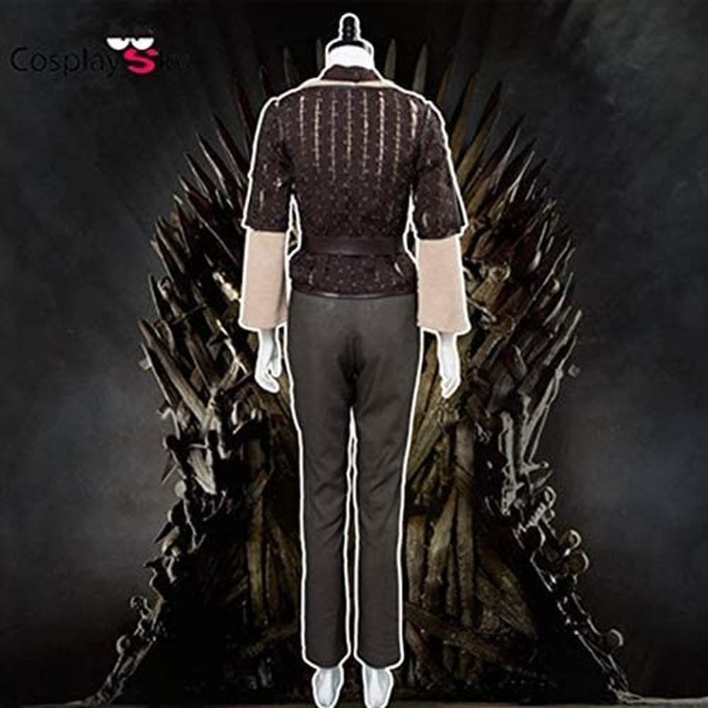 Arya Stark Cosplay Costume Full Set - Game of Thrones Outfit for Halloween, Carnival, Conventions & Roleplay | Premium Quality Medieval Fantasy Dress