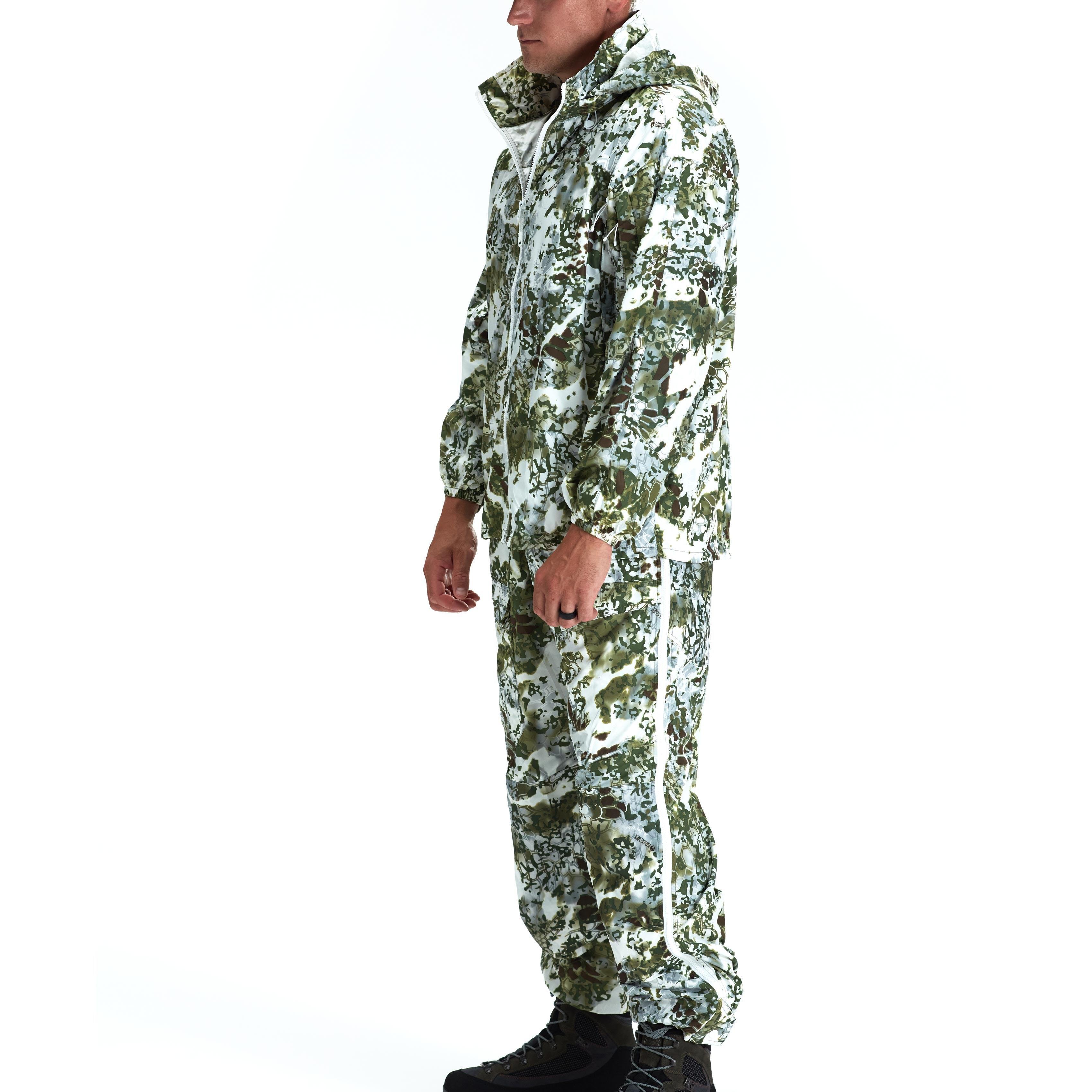 Kryptek Wraith Camo Overwhites - Premium Hunting Snow Camouflage Suit for Winter Tactical Gear | Ideal for Snowy Terrain Hunting & Military Operations