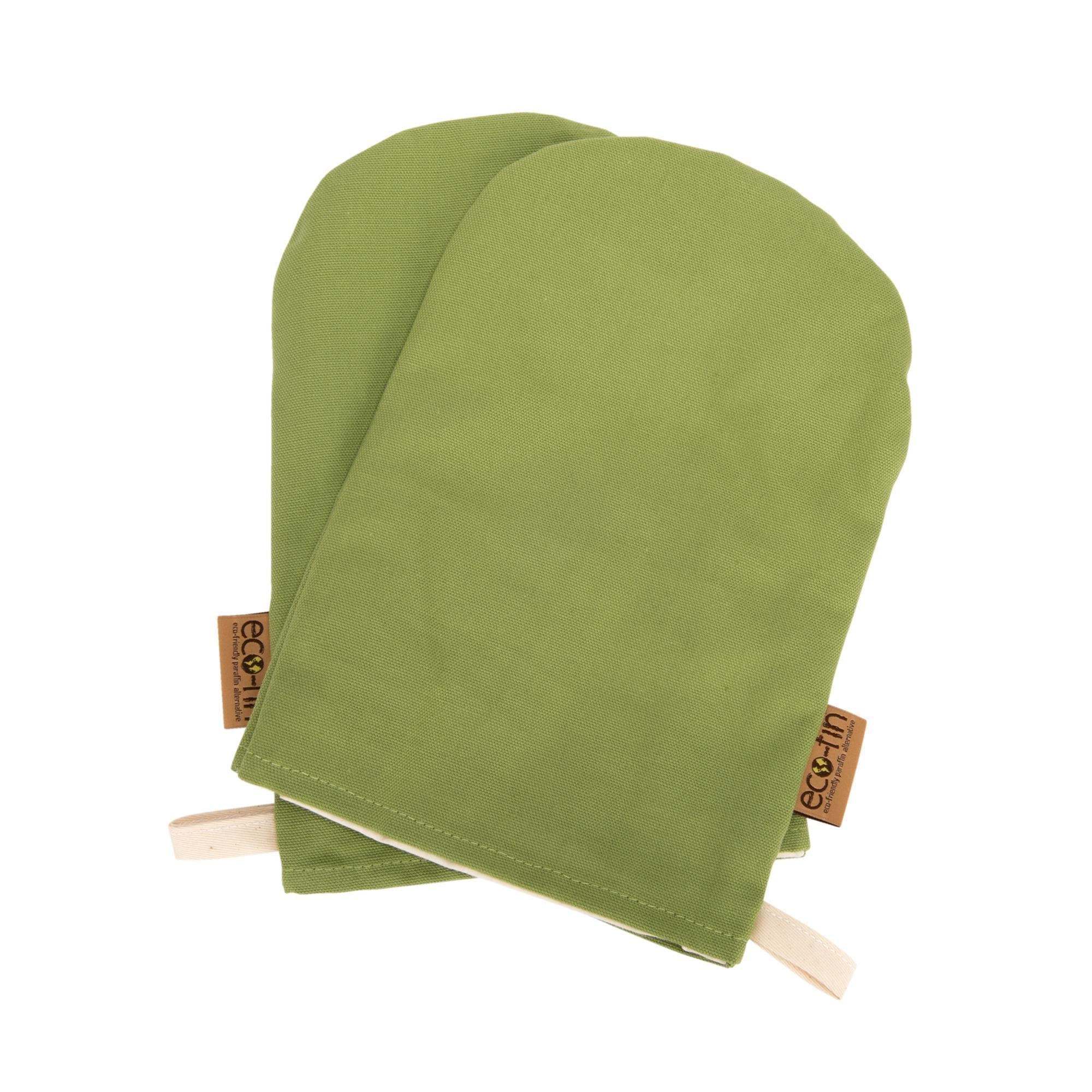 Eco-Friendly Herbal Mitts with Covers - 1 Pair for Spa, Massage & Relaxation at Home or Salon
