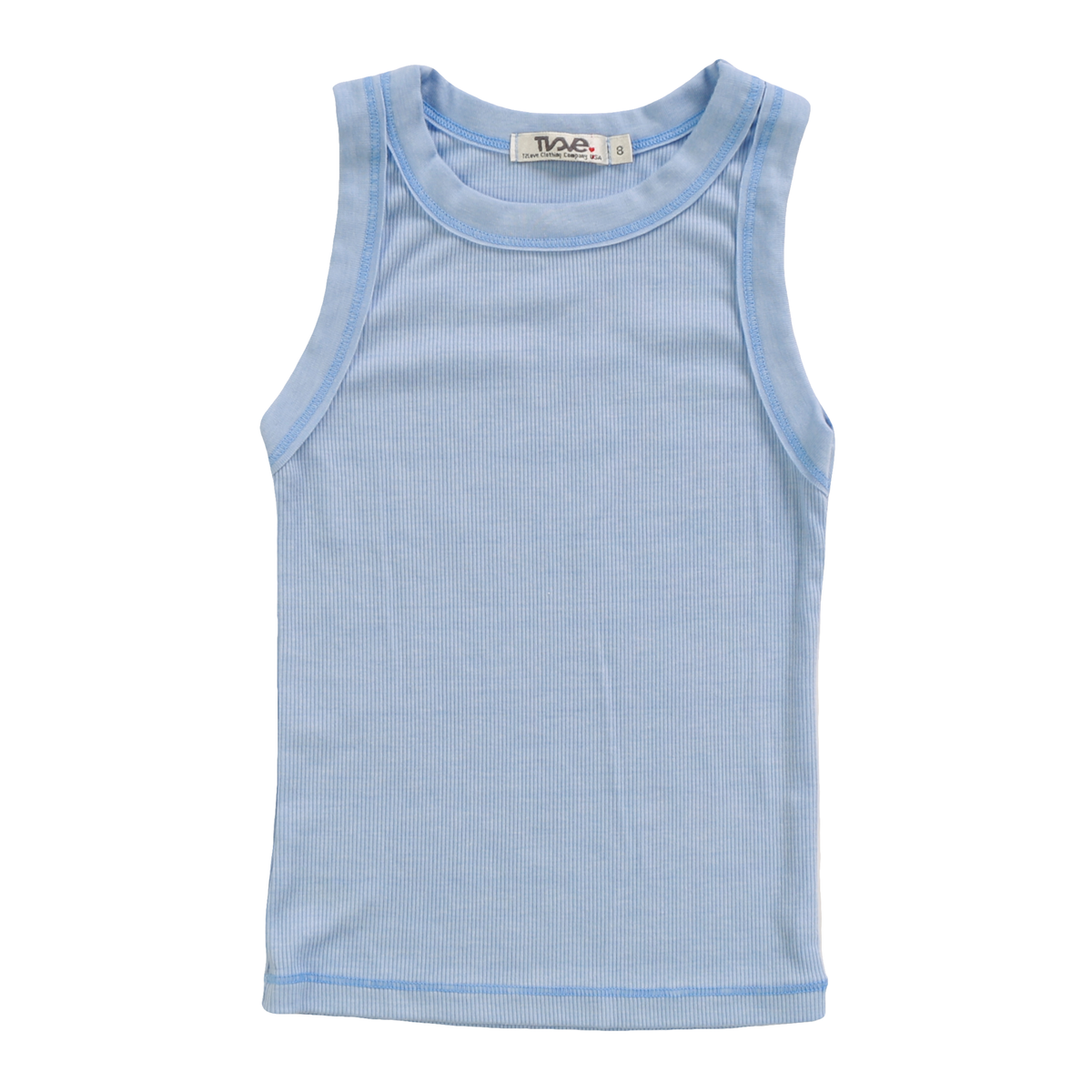 T2Love Fitted MnG Crew Tank Top for Women - Soft Stretch Cotton, Breathable & Comfortable (Multiple Colors) - Perfect for Gym, Yoga, Running & Casual Wear