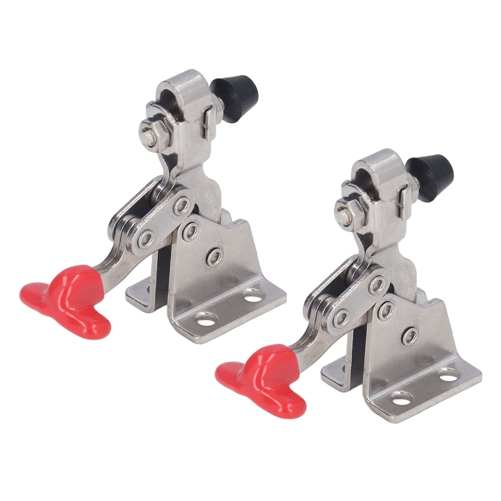 Quick Release Vertical Toggle Clamp 150lb Holding Capacity - Heavy Duty Woodworking Clamp for DIY, Welding, Molding & Home Decoration Projects | Perfect for Woodworking Fixtures, Cabinet Making & Metal Fabrication