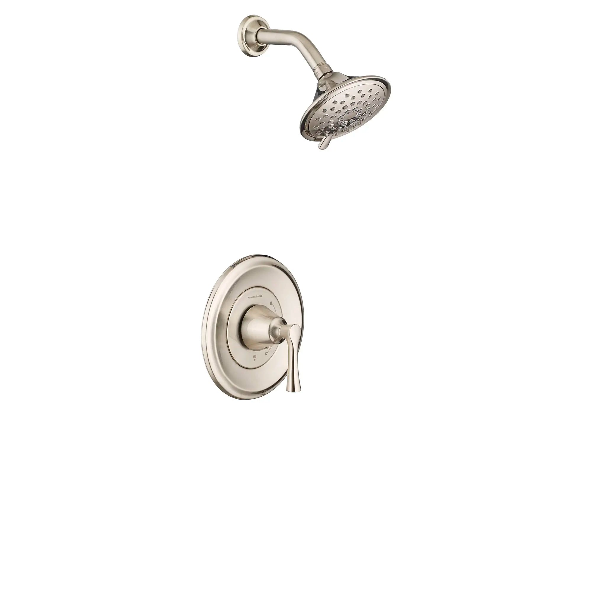 Estate 2.5 GPM/9.5 LPM Shower Trim Kit with 3-Function Showerhead & Double Ceramic Pressure Balance Cartridge - Lever Handle for Bathroom & Spa Relaxation