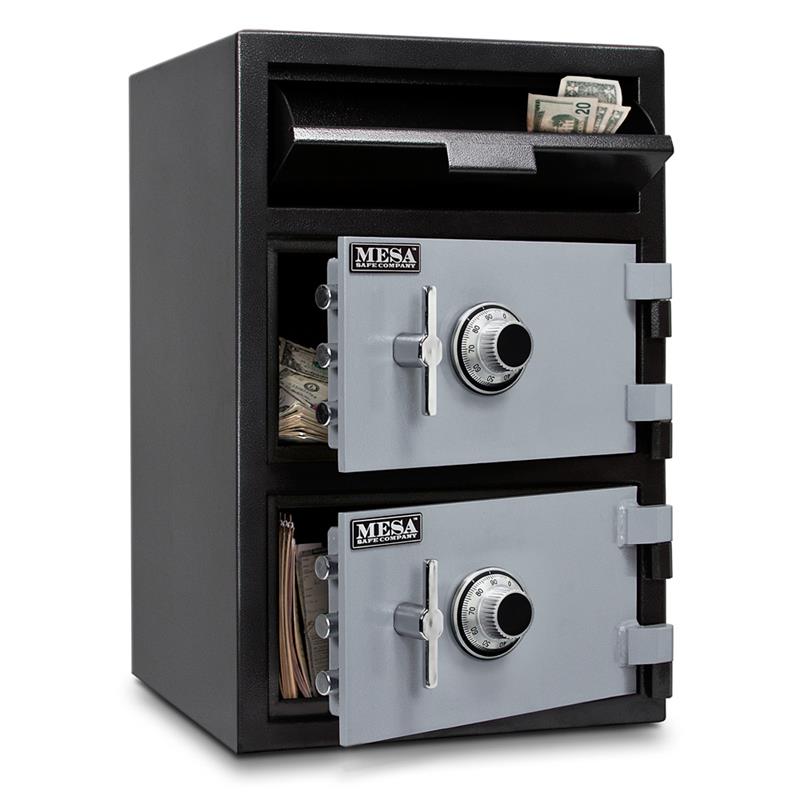 Mesa MFL3020CC High Security Depository Safe with Combination Lock - Perfect for Home, Office, and Business Cash Storage