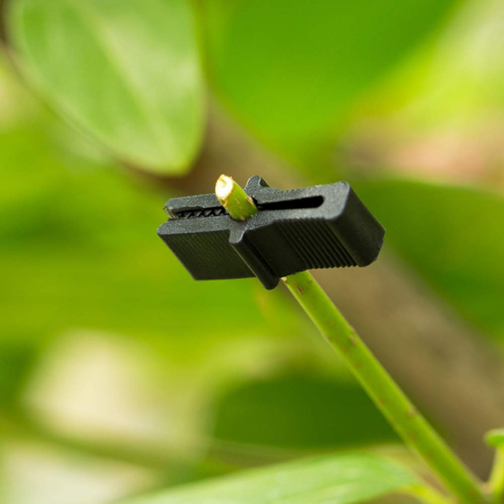 200 PCS Heavy Duty Garden Clips - Greenhouse Plastic Sheeting Clamps for Securing Plant Covers, Row Covers & Garden Nets - Durable Greenhouse Film Clips with Strong Grip - Perfect for Gardening, Greenhouse, and Plant Protection