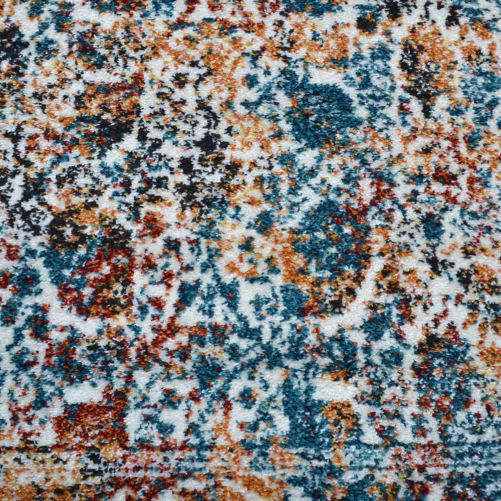 Premium Machine Woven Rug - Soft & Durable Area Rug for Living Room, Bedroom - Non-Slip Home Decor Carpet (5x8 ft, Beige)