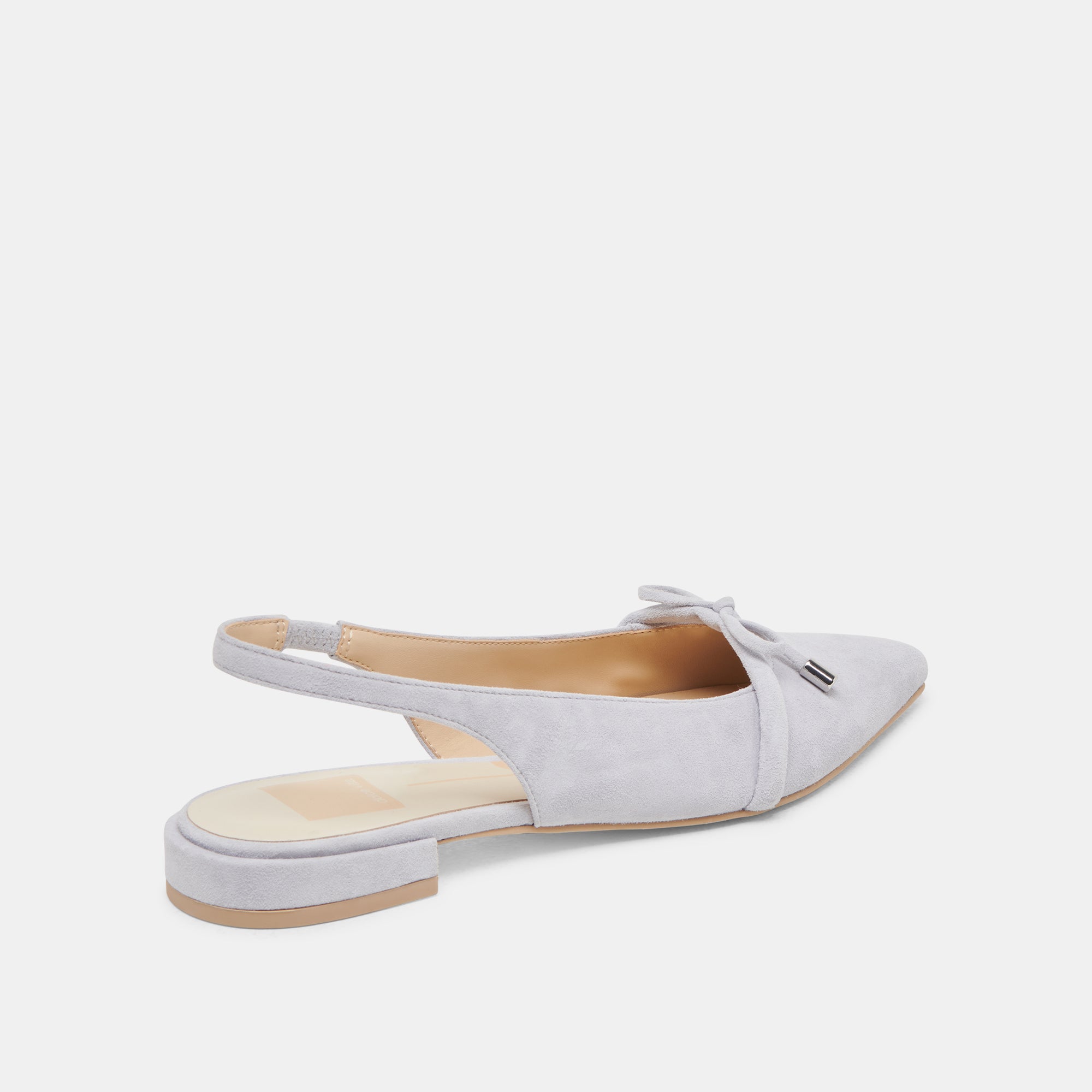 PAYGE Women's Flats in Dusty Blue Suede - Comfortable & Stylish Shoes for Casual Wear, Office, and Everyday Outfits
