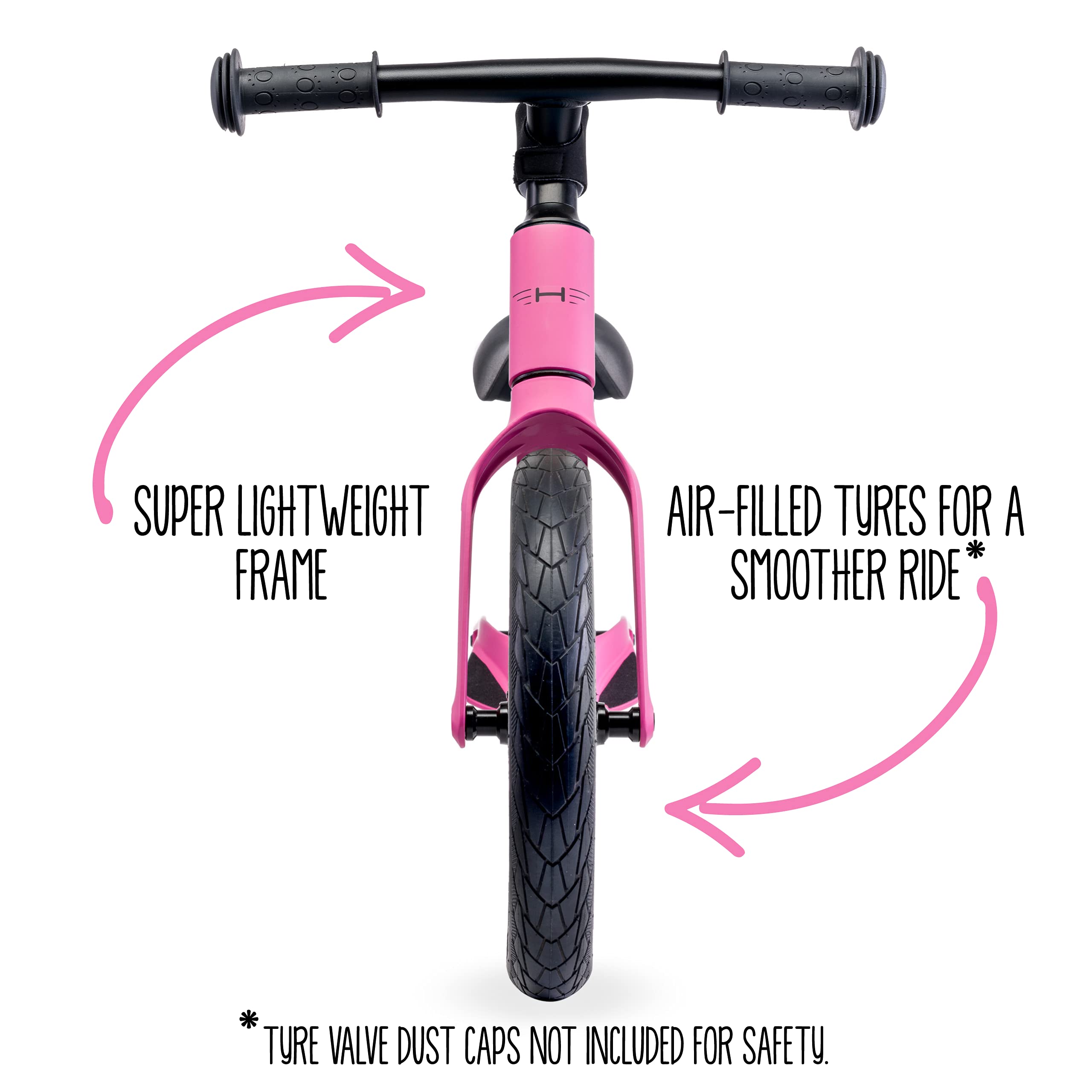 Hornit AIRO Lightweight Magnesium Balance Bike for Toddlers 18 Months to 5 Years | First Bike for Kids Learning to Ride | Perfect for Backyard, Park & Neighborhood Rides