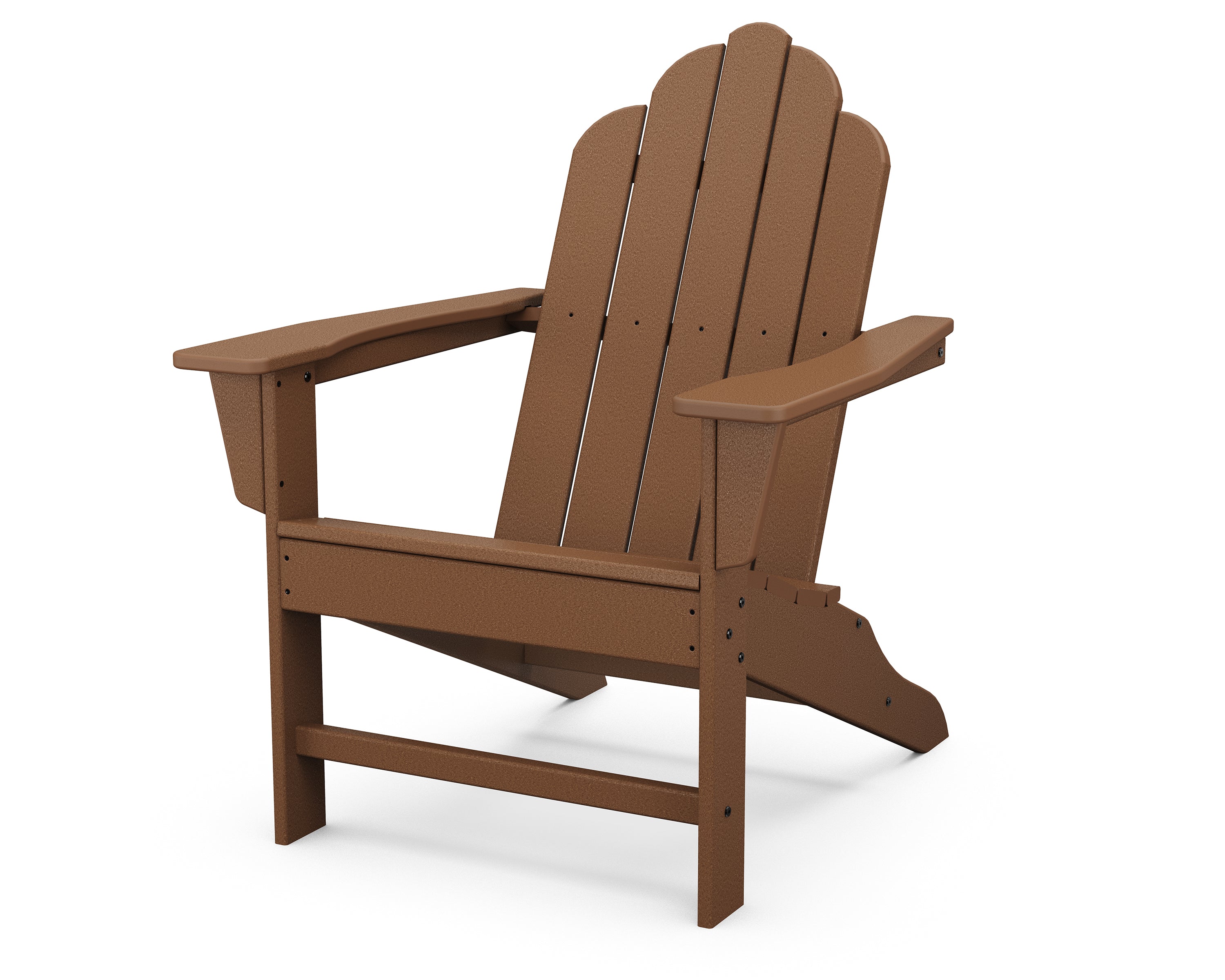 POLYWOOD Long Island Adirondack Chair - Durable Outdoor Furniture, All-Weather Resin, Comfortable Patio Seating for Garden, Poolside & Backyard Relaxation