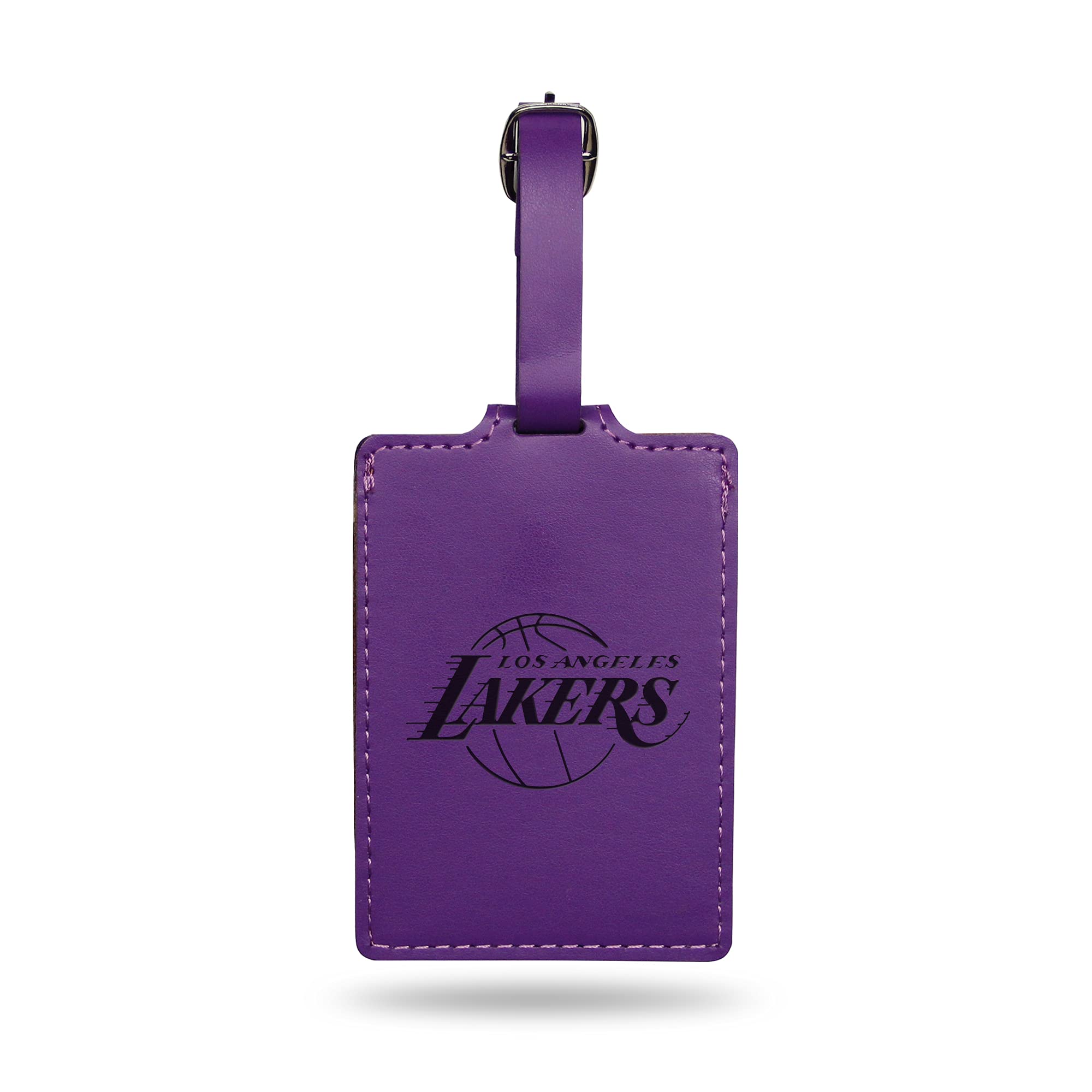 Official NBA Philadelphia 76ers Blue Laser Engraved Ultra Suede Luggage Tag with ID Card Holder - Perfect for Travel, Sports Fans & Team Spirit Accessories