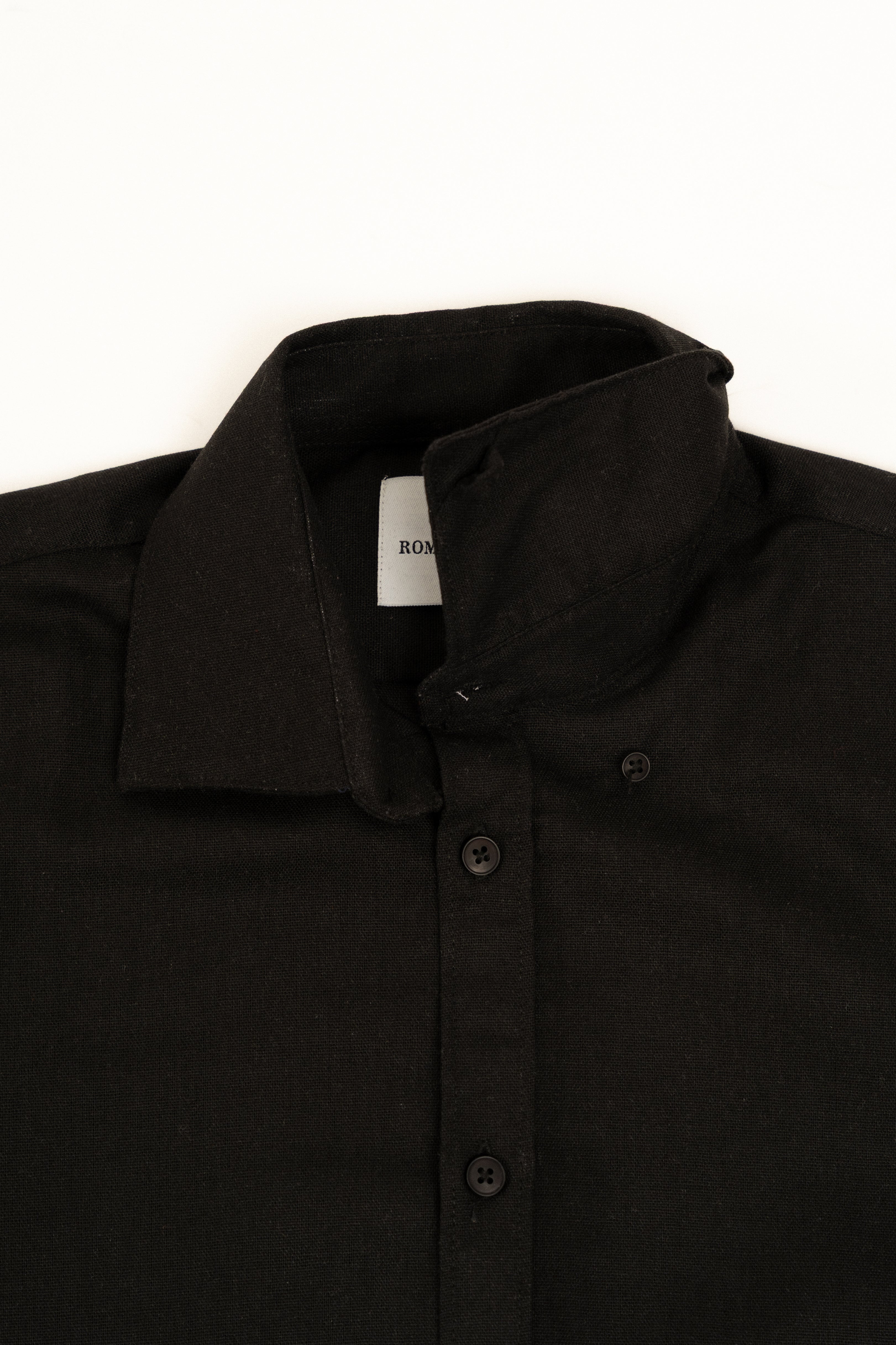 Stylish Black Linen Shirt for Men - Breathable Summer Casual Wear - Perfect for Beach Vacations, Outdoor Events & Business Casual Occasions