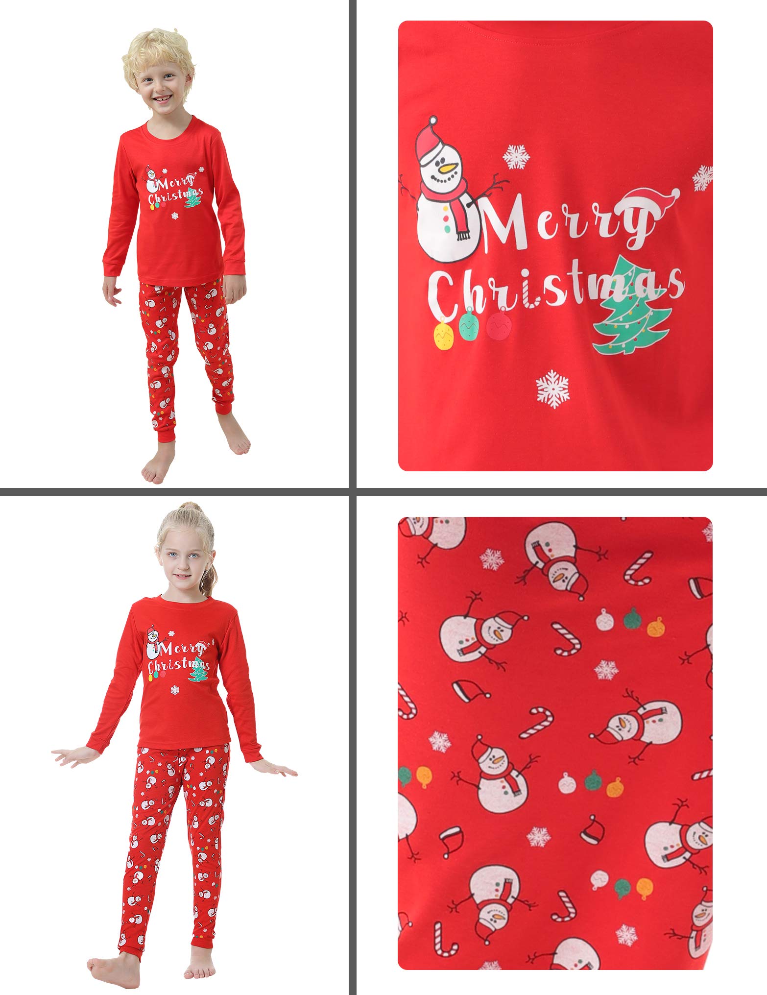 Family Matching Pajama Sets - Polar Bear Christmas Sleepwear for Family Photos