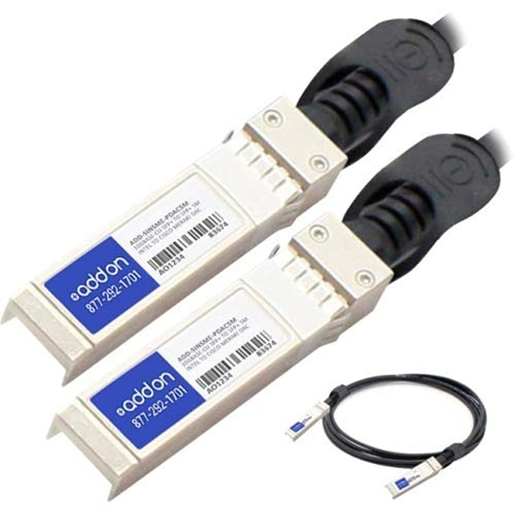 Intel Xdacbl5M/Cisco Ma-Cbl-Ta-5M Compatible 5M Serial Console Cable for Cisco Routers & Switches - Perfect for Network Setup, Maintenance & Data Center Use