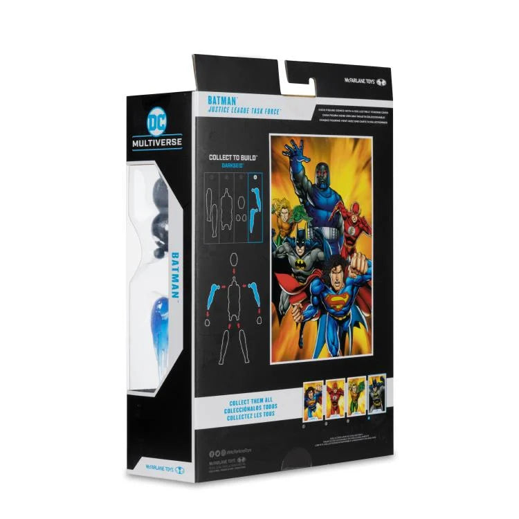 Batman Justice League Task Force DC Multiverse 6-Inch Action Figure - Collect to Build Darkseid - Premium Collectible for DC Fans - Perfect for Display, Gifts & Comic Book Collections