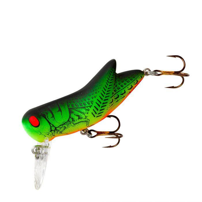 Rebel Crickhopper Crankbaits - Topwater Fishing Lures for Bass, Trout & Panfish - Realistic Frog Design for Freshwater & Saltwater Fishing - Perfect for Lakes, Ponds & Rivers