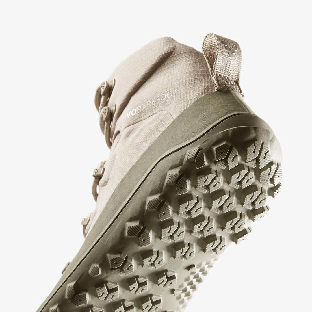 Vivobarefoot Men's Tracker Textile All-Terrain Hiking Boots - Lightweight Barefoot Shoes for Outdoor Adventures, Trail Running & Camping