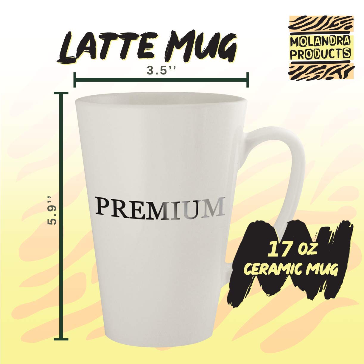 LOL Math Ceramic 17oz Coffee Mug - Funny Math Jokes Latte Cup for Teachers, Students & Nerds - Perfect for Office, Classroom & Home Use