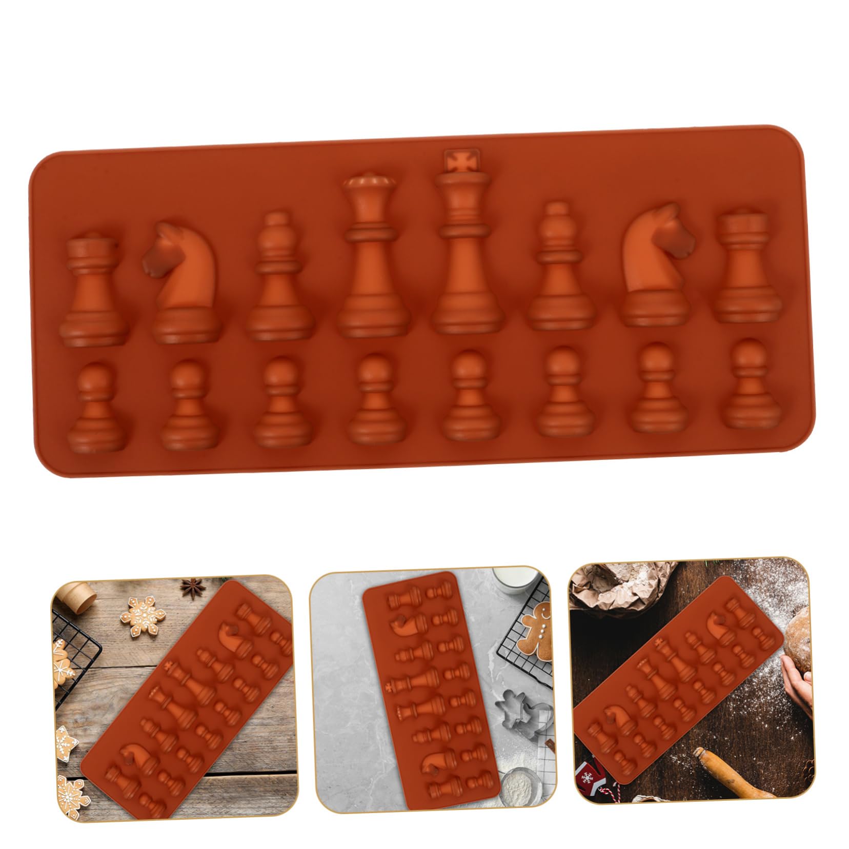 DOITOOL 16-Cavity Ice Cube Mold - Silicone Baking Mold for Ice, Soap, Candy & Cake - Reusable & BPA-Free - Perfect for Cocktails, Party Drinks & DIY Crafts