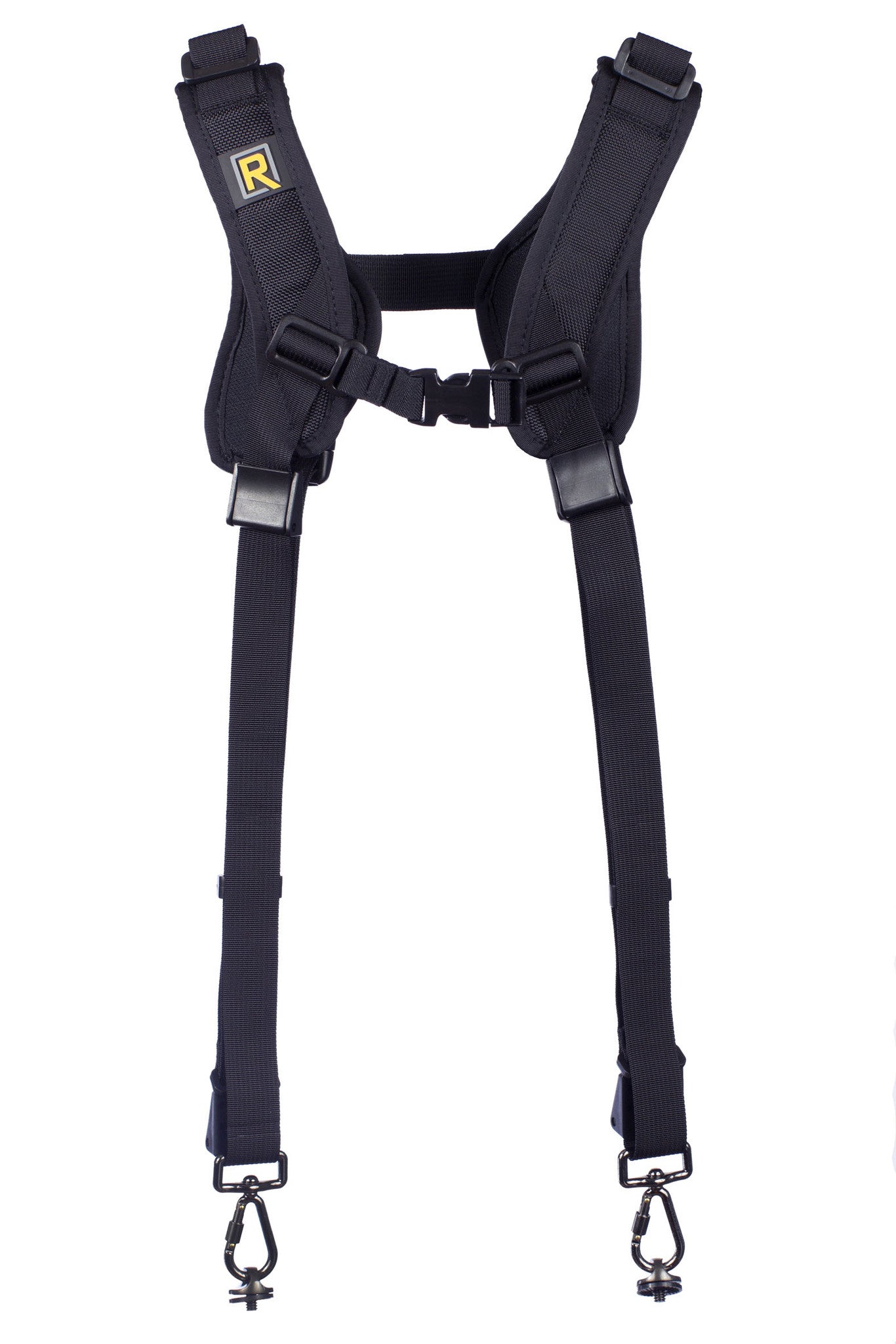 Black Rapid DR-1 Double Camera Strap - Comfortable Dual Camera Harness for Photographers - Perfect for Wedding, Travel & Outdoor Photography