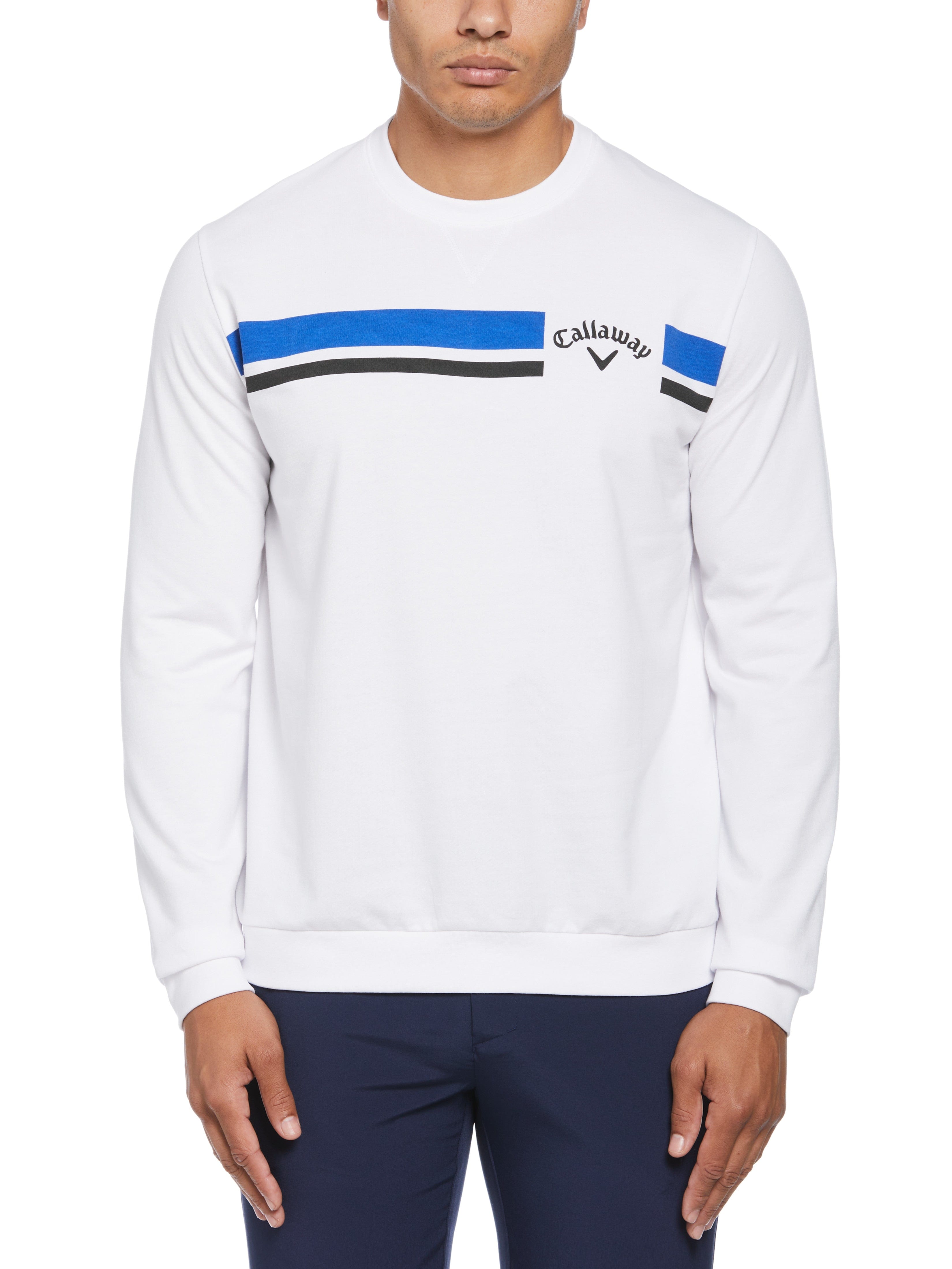 Men's Golf Print Sweatshirt - Comfortable & Stylish Golf Apparel for Casual Wear & On-Course Performance