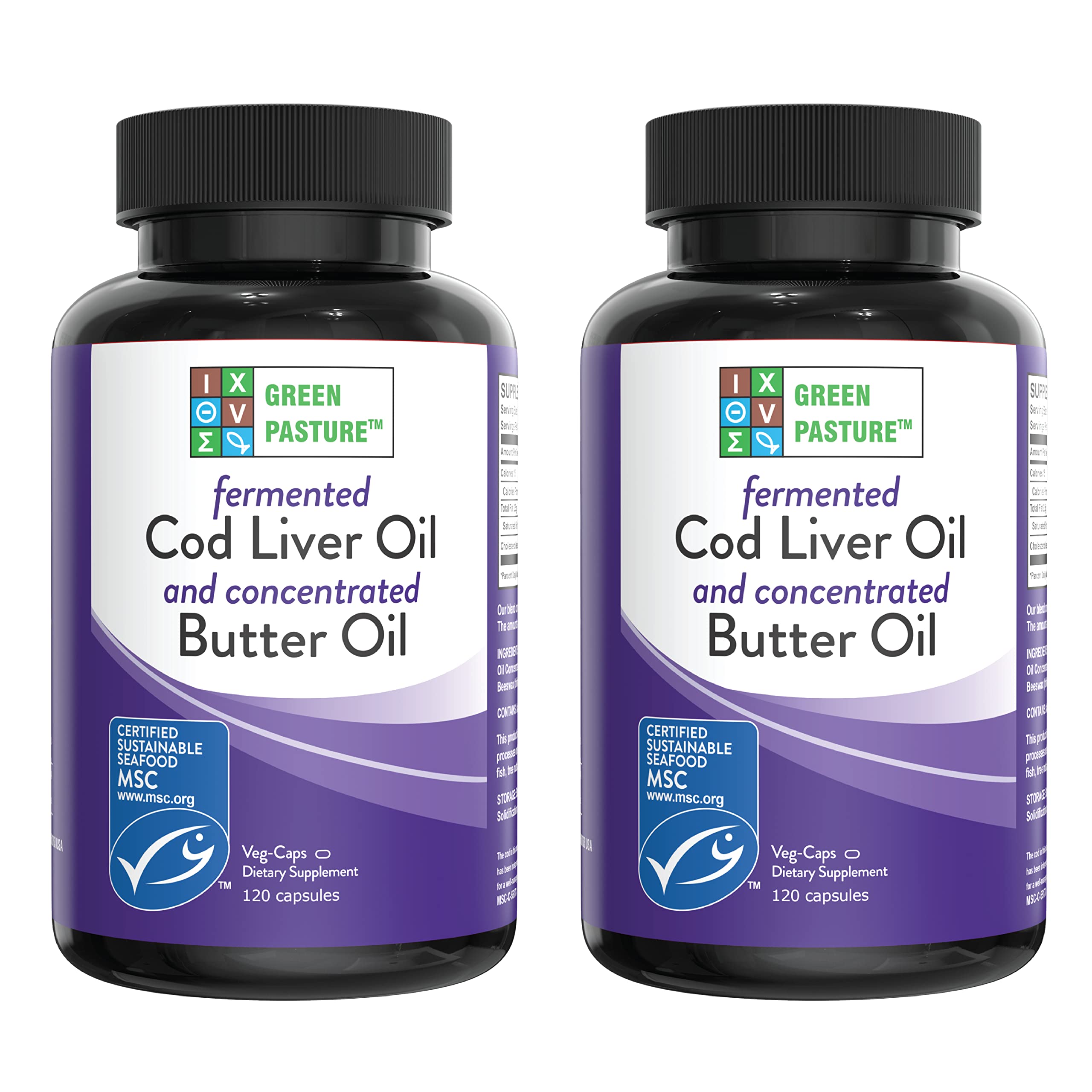 **Blue Ice Royal Butter Oil & Fermented Cod Liver Oil Blend – 240 Capsules (2 x 120 Caps) – Supports Heart, Brain & Immune Health – Ideal for Daily Wellness & Nutritional Supplementation**