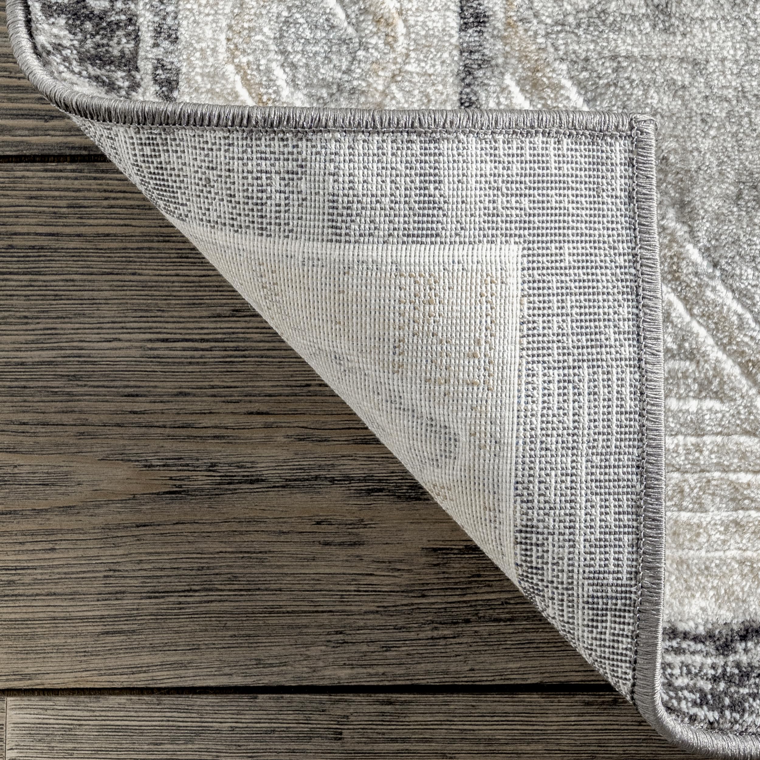 nuLOOM Hunter Tribal 5x7 Beige Area Rug - Boho Chic Living Room Decor, Bedroom Accent, Cozy Home Floor Mat