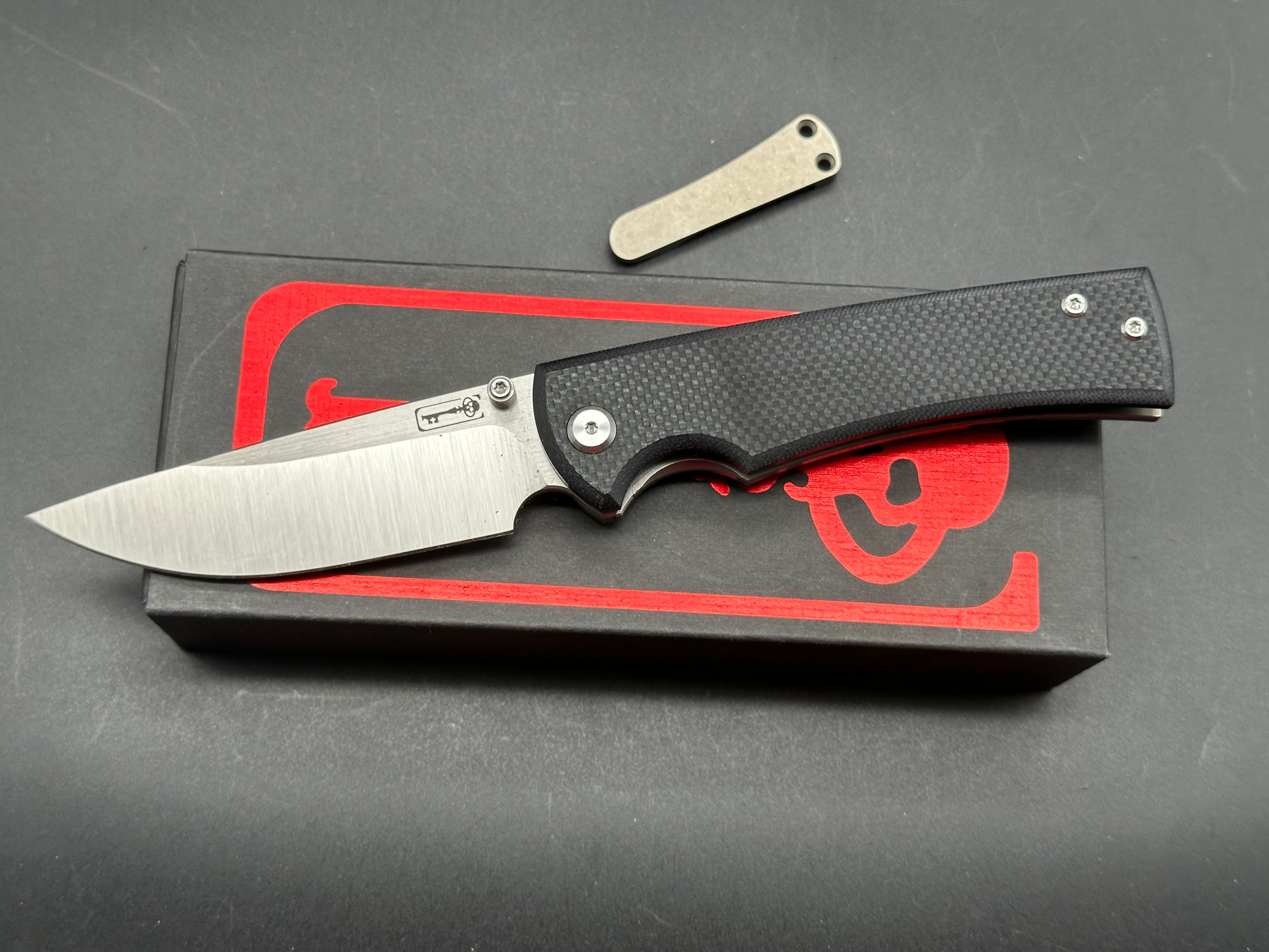 Chaves 229 Liberation Drop Point G10 Folding Knife - High-Quality EDC Pocket Knife for Outdoor, Camping, and Everyday Carry