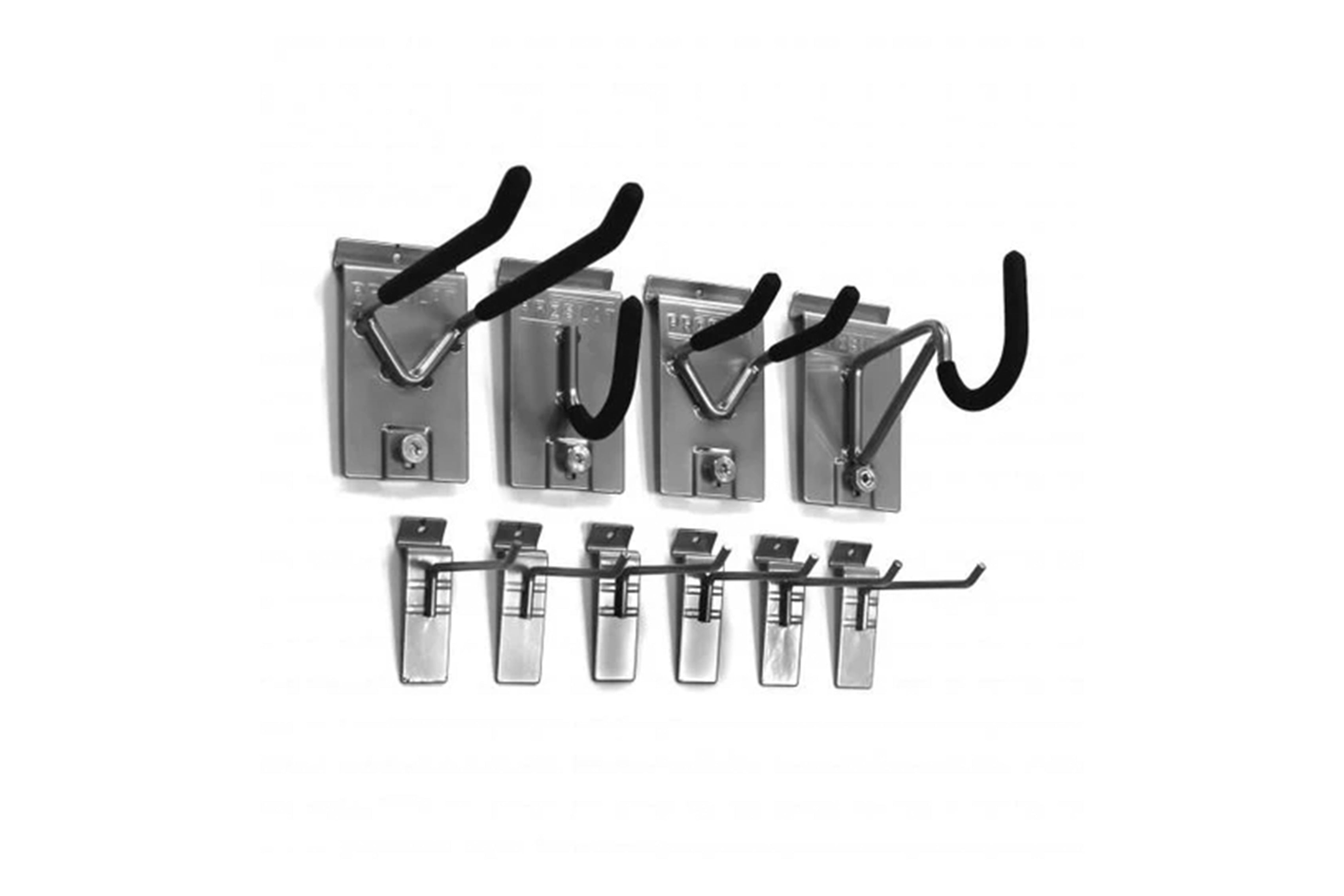 ProSlat Slatwall Mini Hook Kit - Heavy Duty Wall Hooks for Garage, Retail & Workshop Organization - Perfect for Hanging Tools, Accessories & Supplies