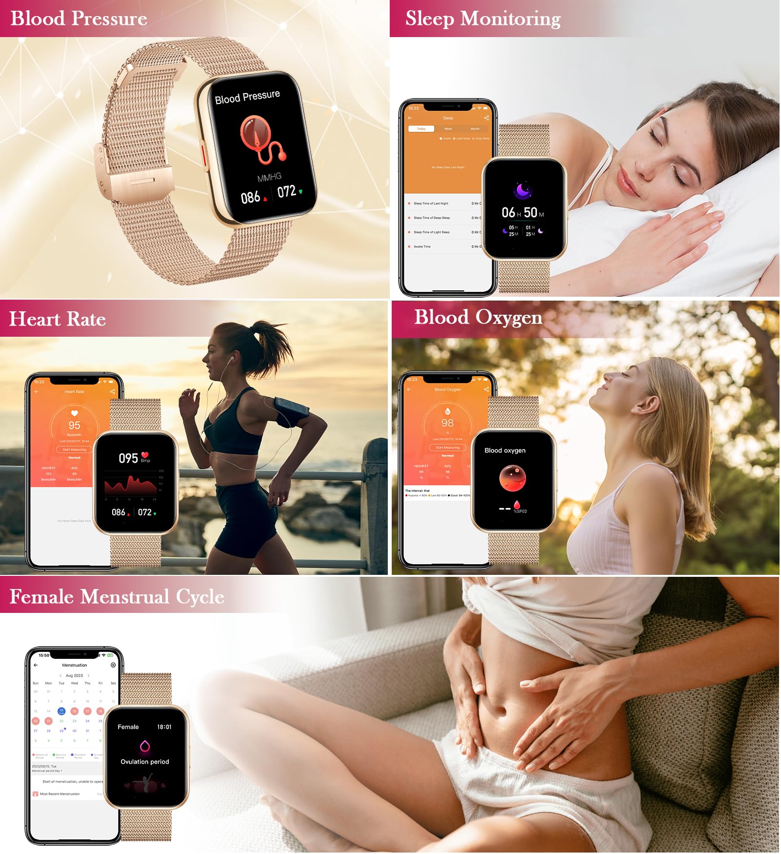 Smart Watch for Women - 1.8