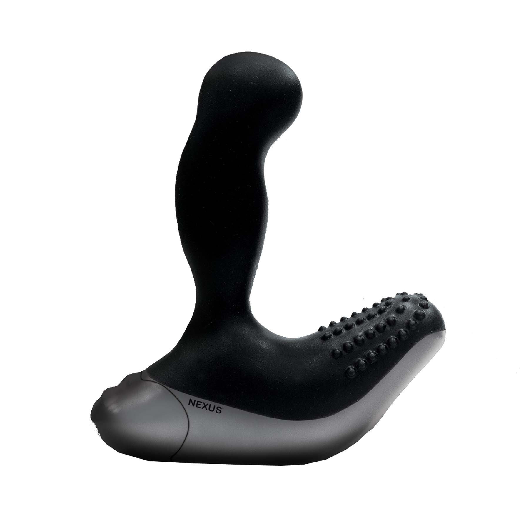 Premium Nexus Revo Butt Plug - Black Silicone Anal Stimulator for Men & Women | G-Spot & P-Spot Massager | Waterproof & Rechargeable for Solo Play & Couples Use