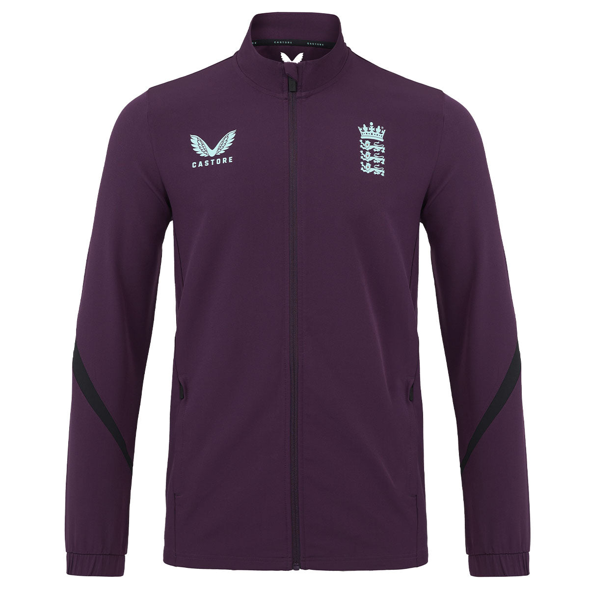 ECB Training Anthem Jacket 2025 - Lightweight Performance Windbreaker for Running, Gym & Outdoor Sports - Men's Athletic Jacket with Moisture-Wicking Technology
