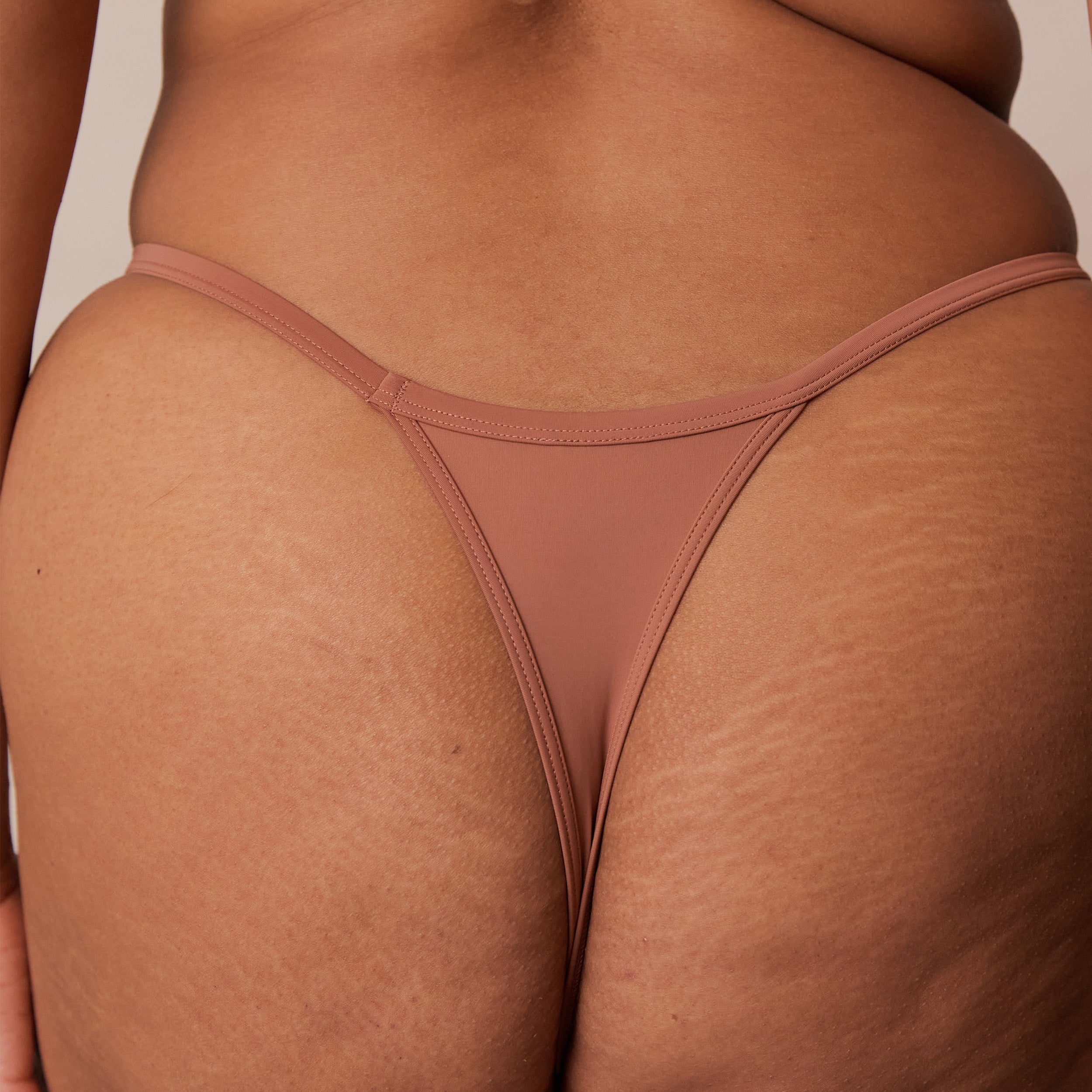 Classic Plunge T-Shirt Bra in Mocha - Comfortable & Supportive Underwire Bra for Everyday Wear, Date Night & Layering