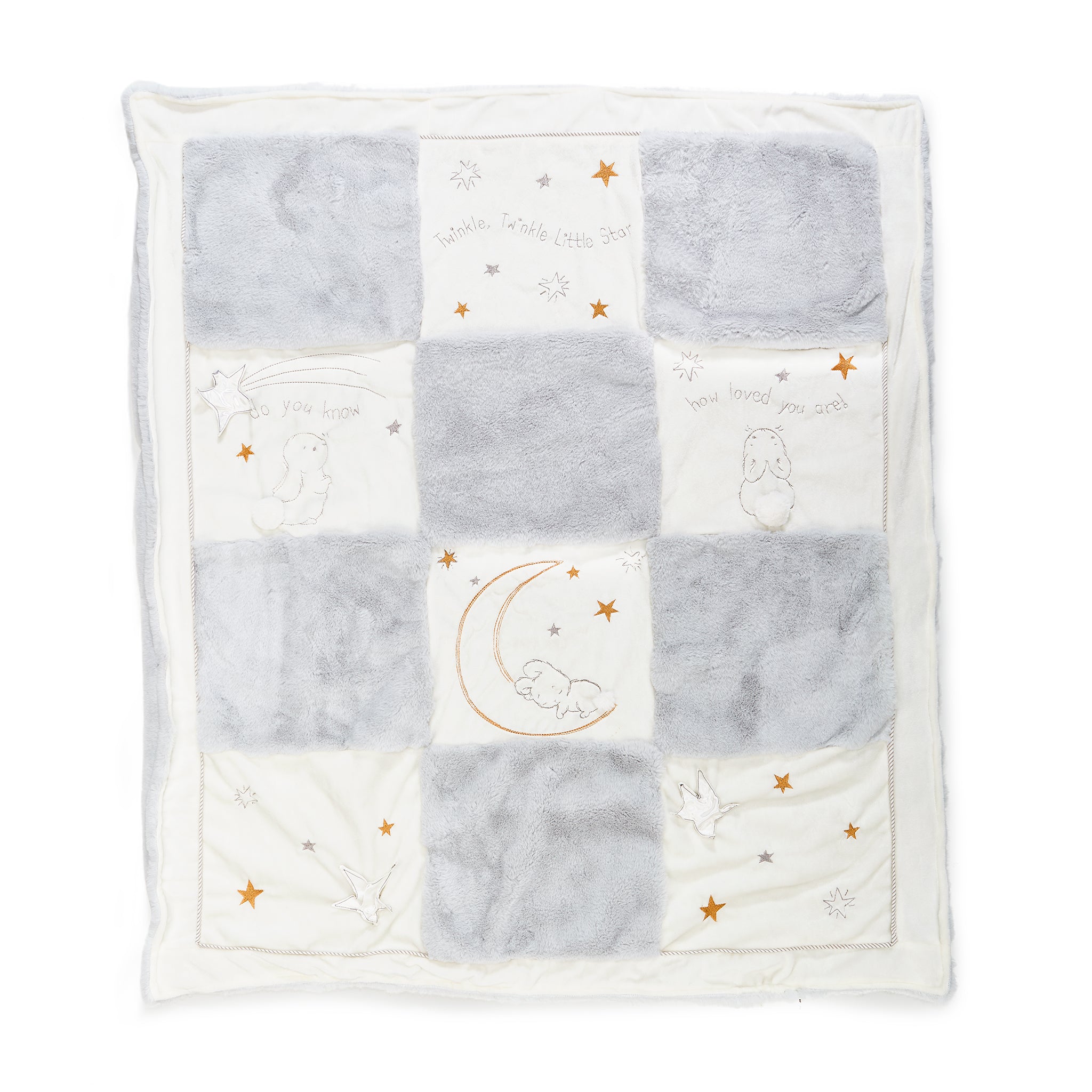 Little Star Heirloom Quilt Gift Set - Premium Handmade Baby Blanket & Keepsake Box - Perfect for Newborn Gifts, Christening, Baptism & Family Heirlooms - Nursery Decor, Baby Shower Present, Special Occasion Gift